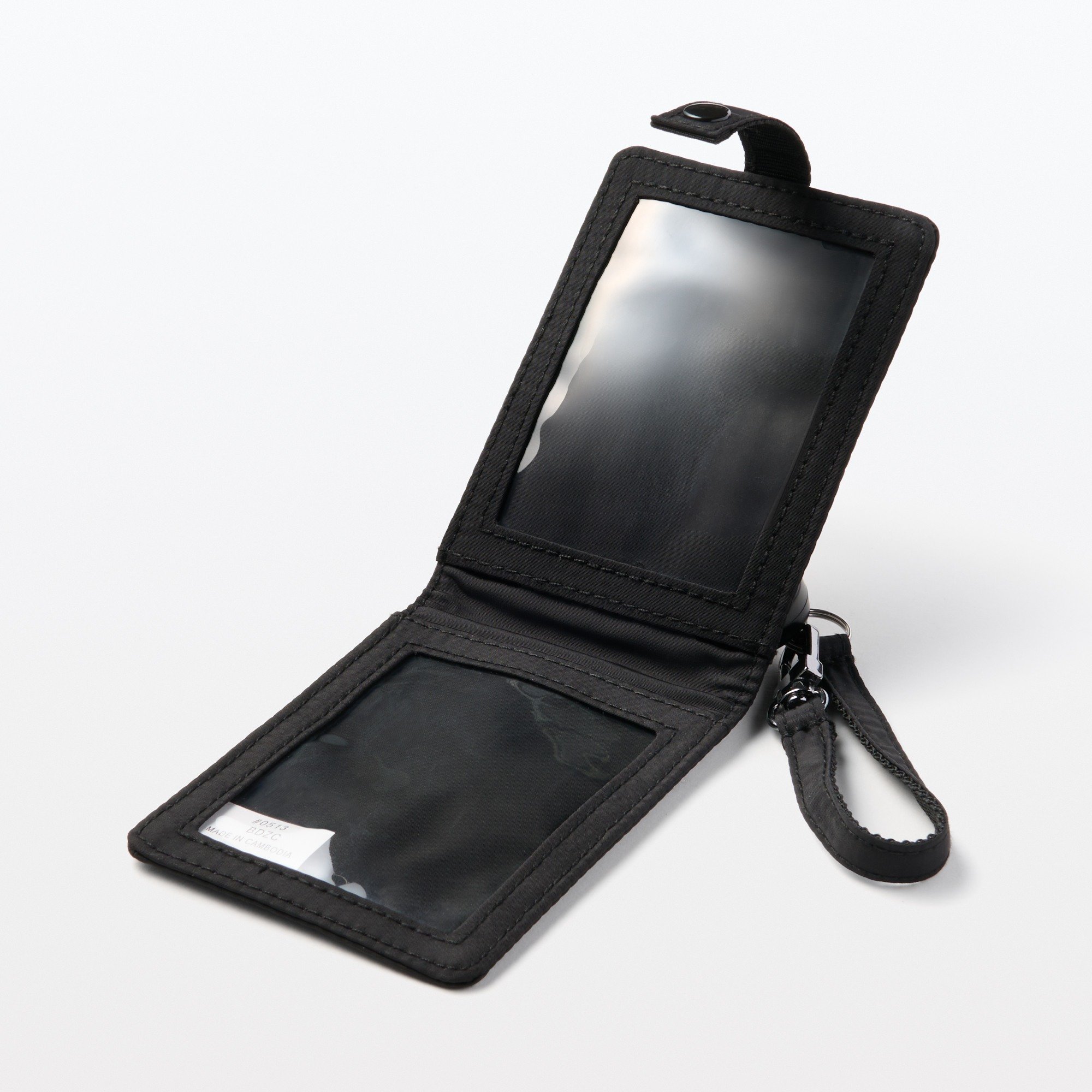 Self-standing Card holder with reel