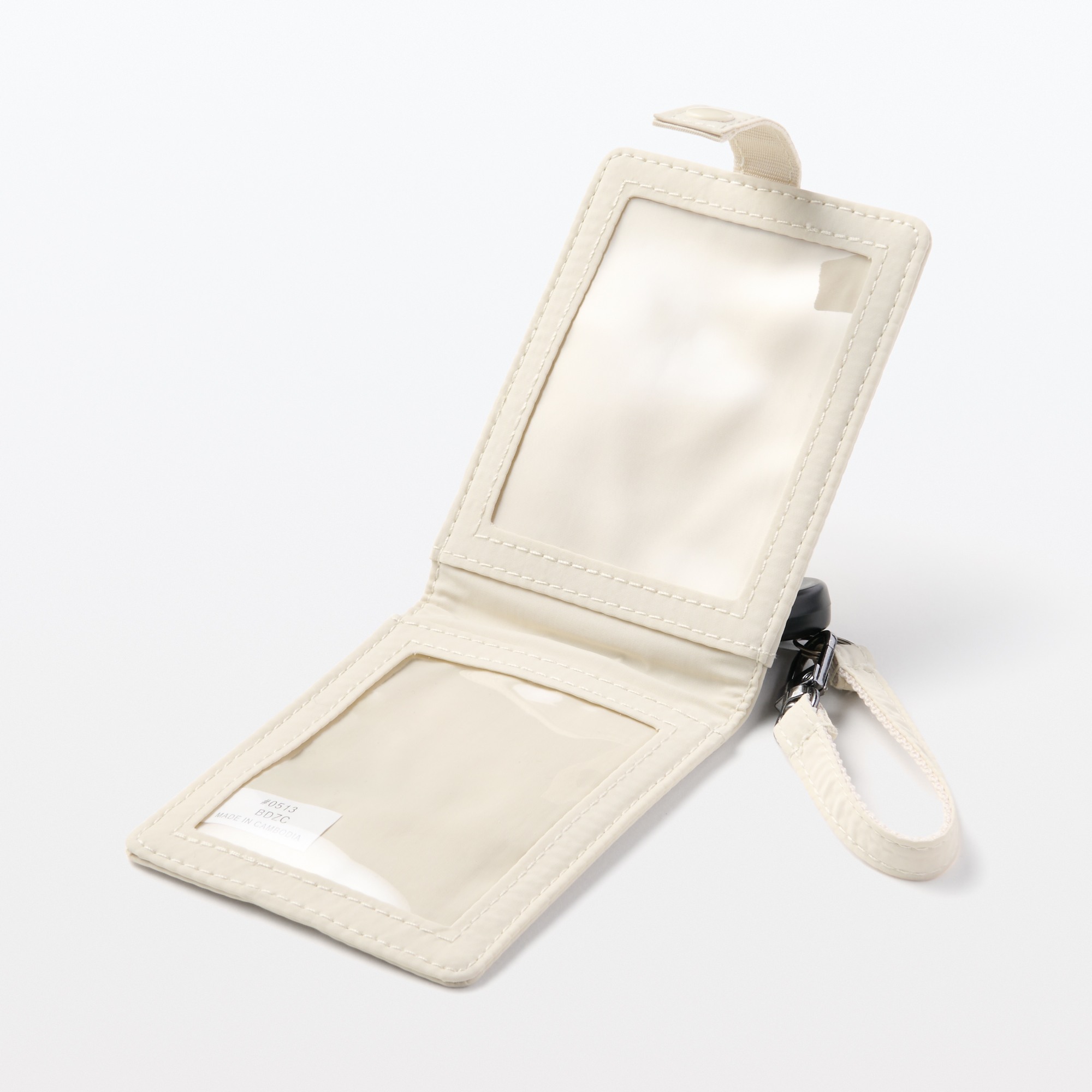 Self-standing Card holder with reel