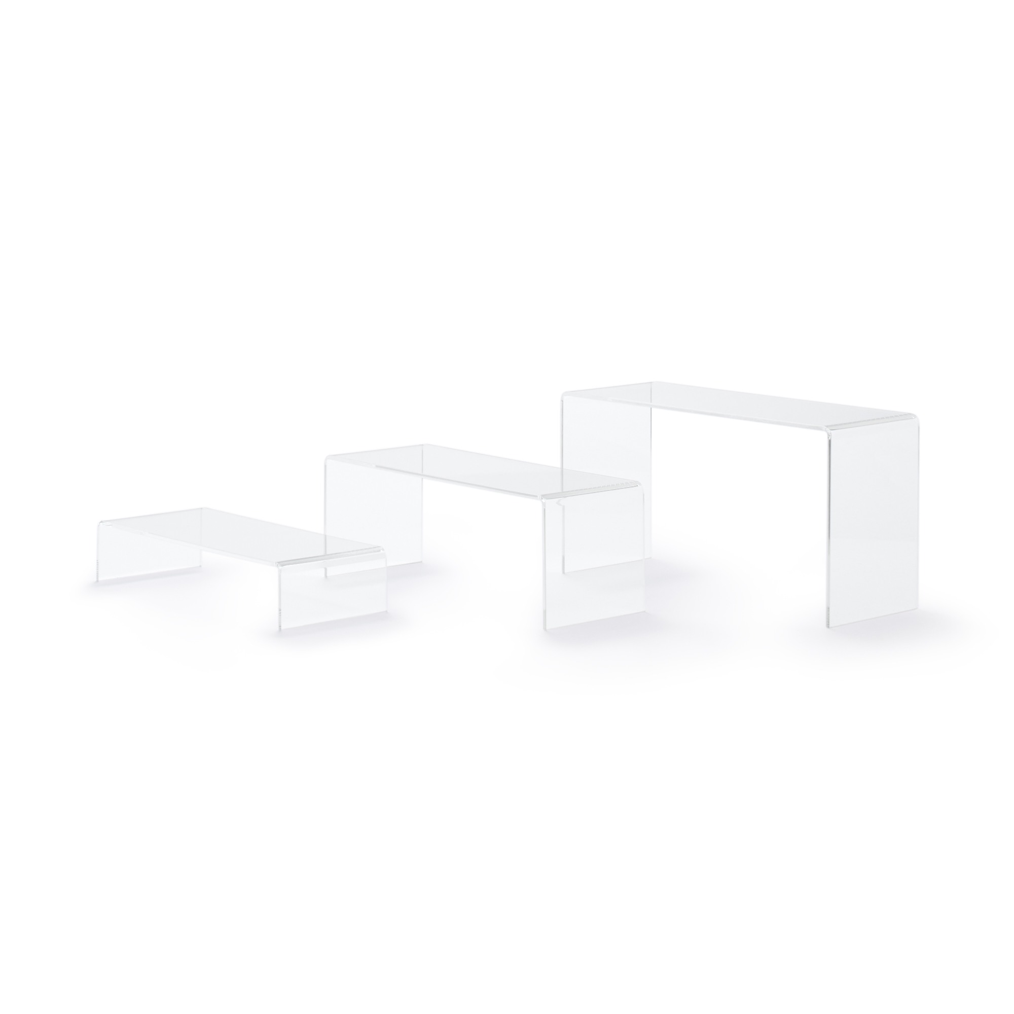 Acrylic Display holder U shape Set of 3