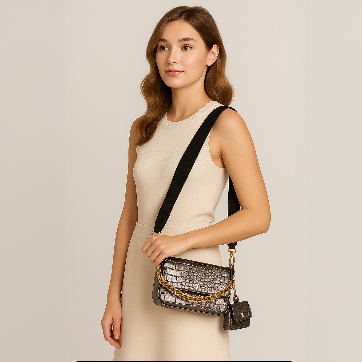 Bgift-02 Hematite Crossbody