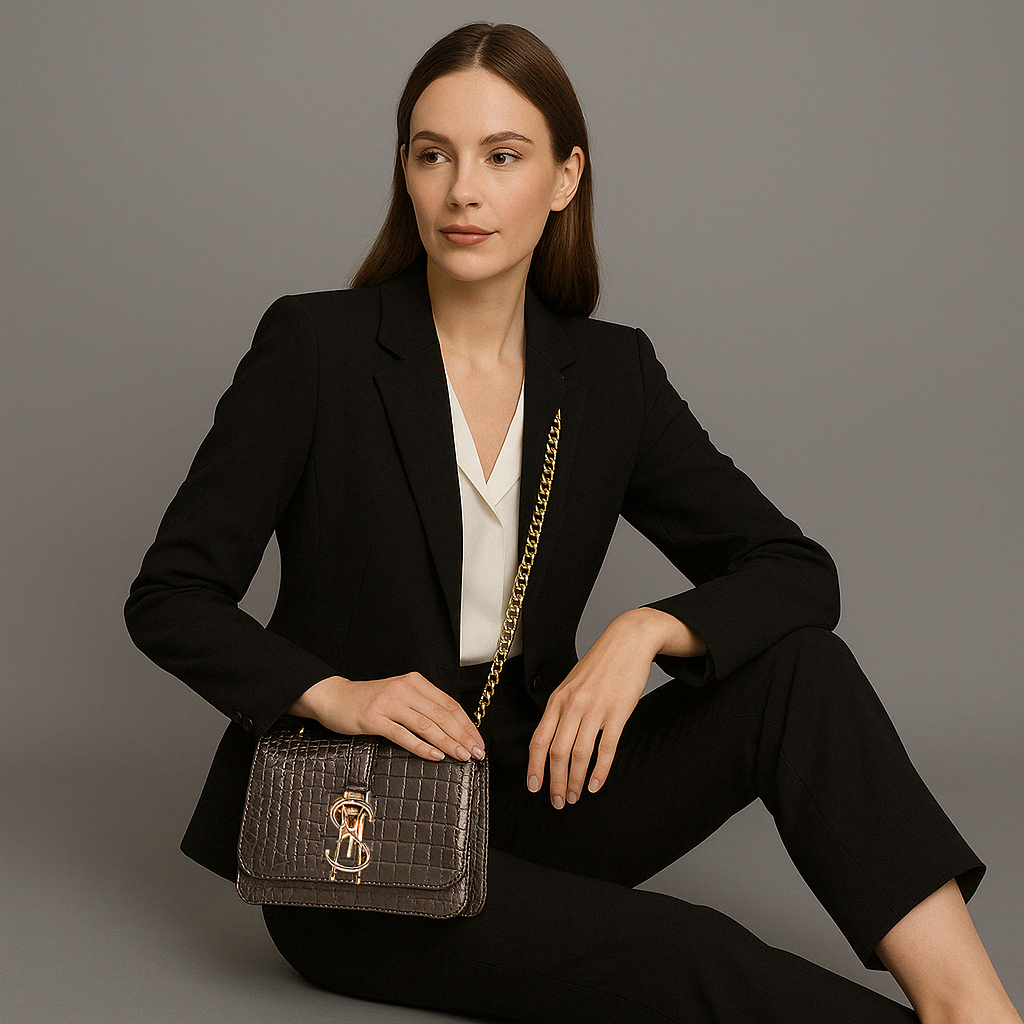 BTROYA Metallic Crossbody