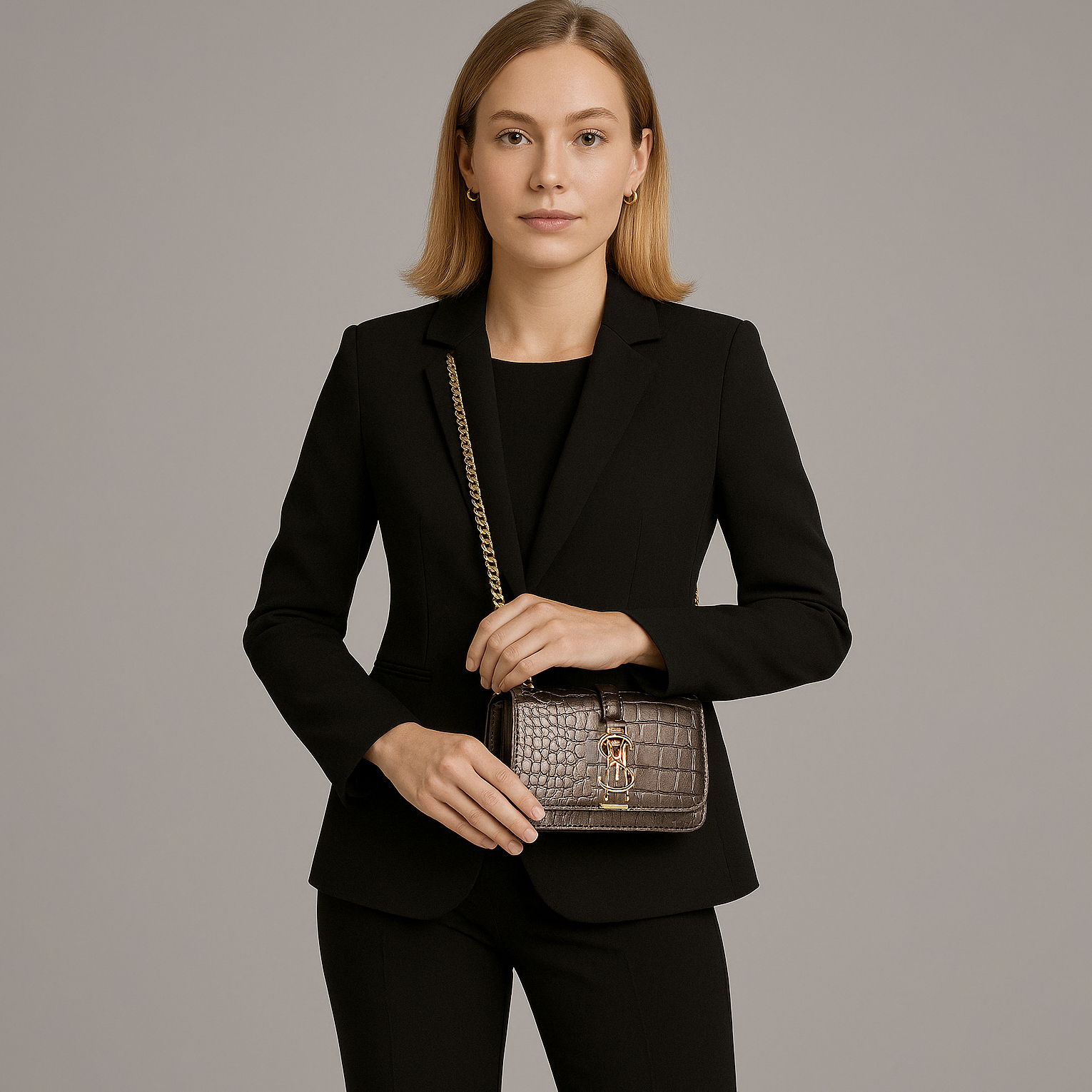 BTROYA Metallic Crossbody