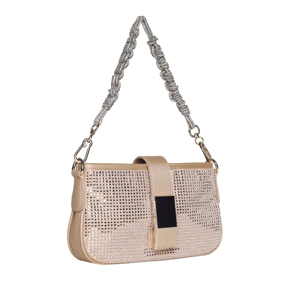 Binez Champagne Crossbody