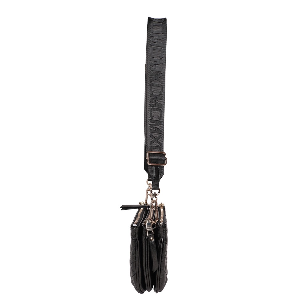 Broys-P Black-Gold Crossbody