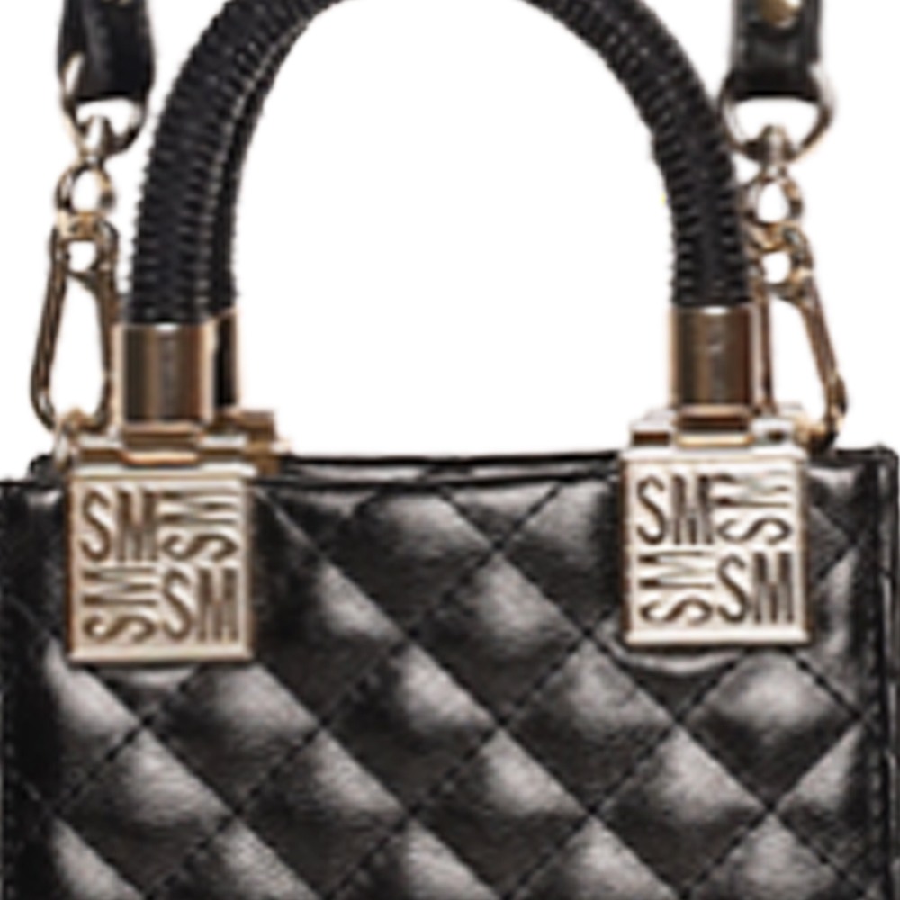 Bryoko Black-Gold Satchel