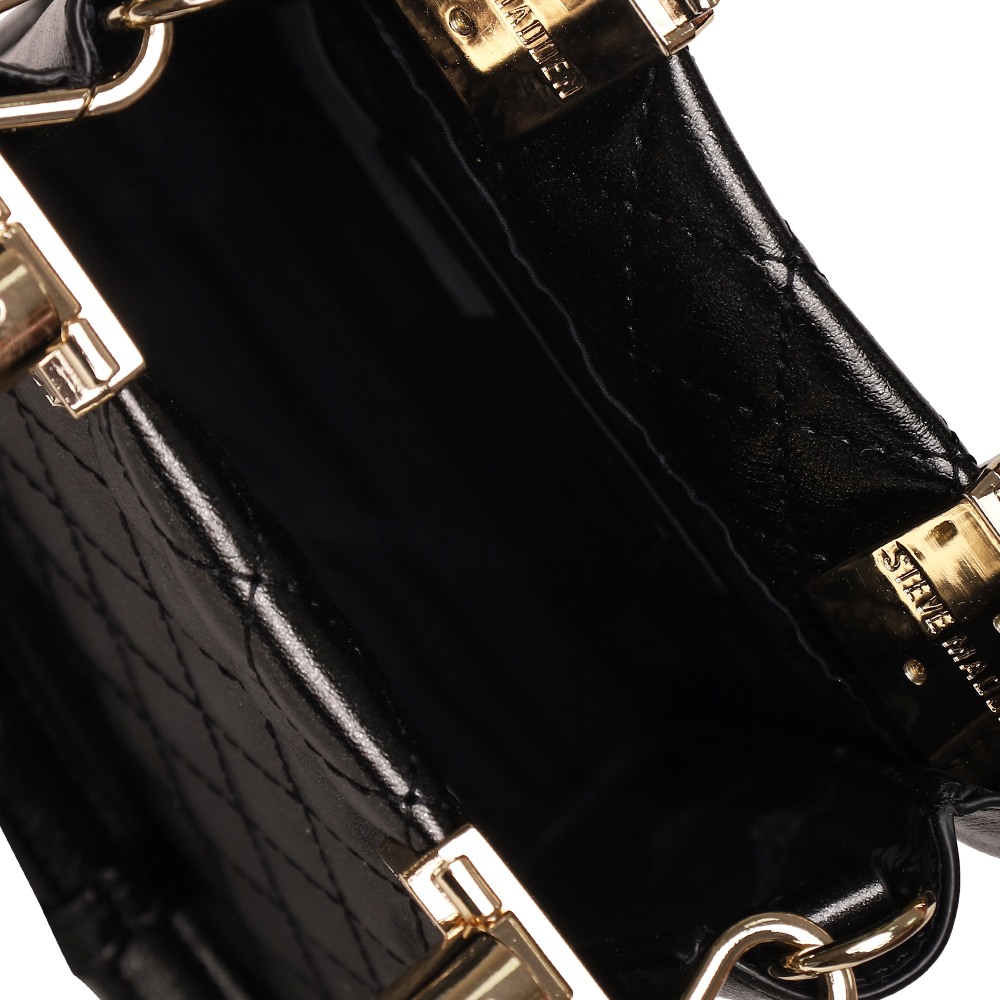 Bryoko Black-Gold Satchel