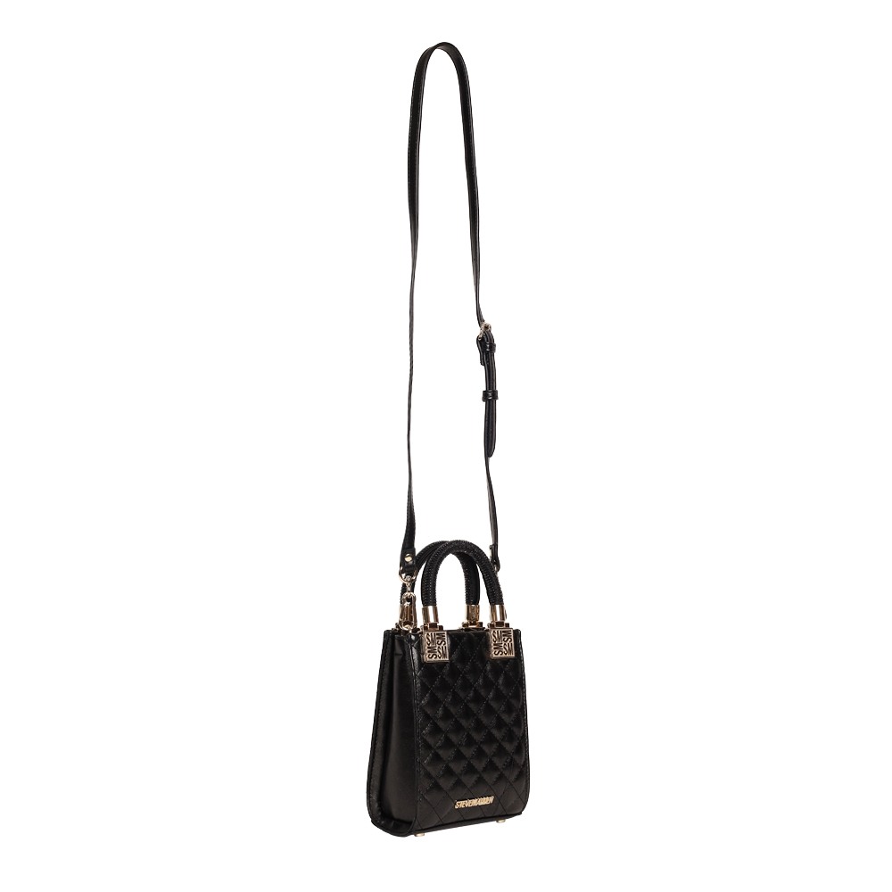 Bryoko Black-Gold Satchel
