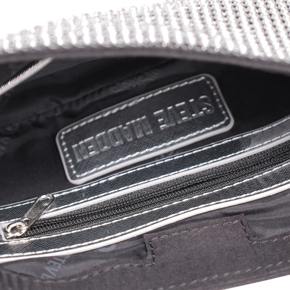 Bshiri Black-Silver Crossbody