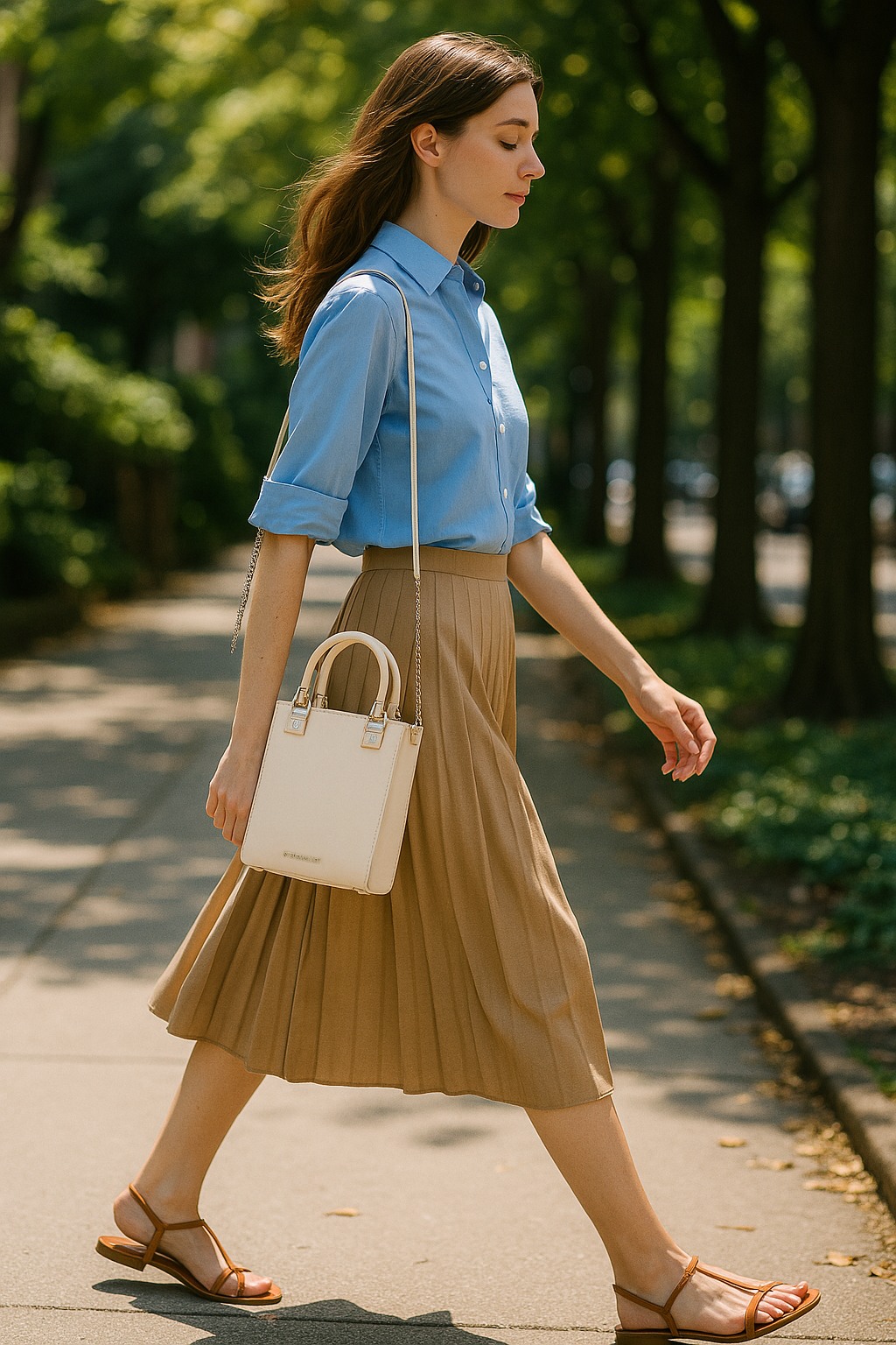 Bvixey Ivory Crossbody