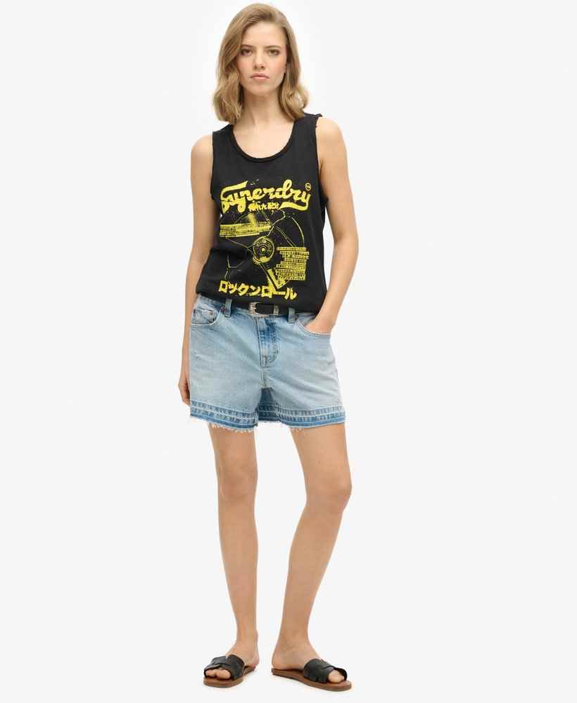 PUNK POSTER SCOOP NECK TANK