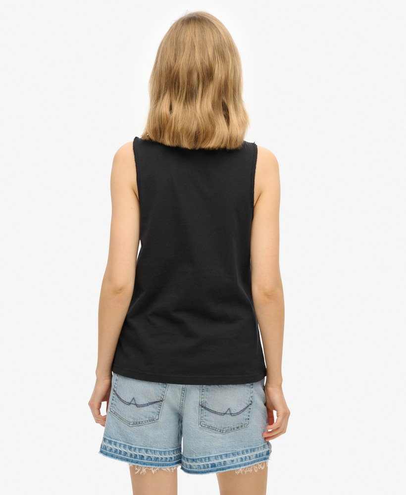 PUNK POSTER SCOOP NECK TANK