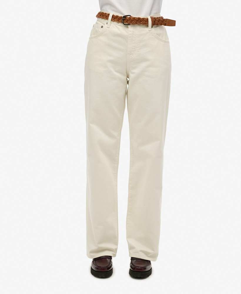 MID RISE WIDE LEG JEAN