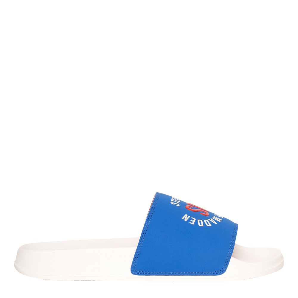 SM-1587 VECTOR RED/CHALK POOL SLIDERS