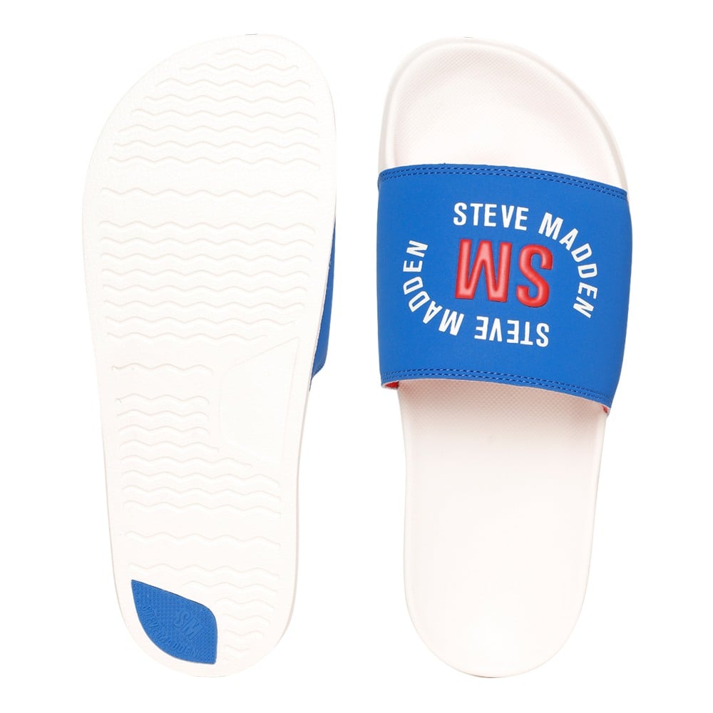 SM-1587 VECTOR RED/CHALK POOL SLIDERS