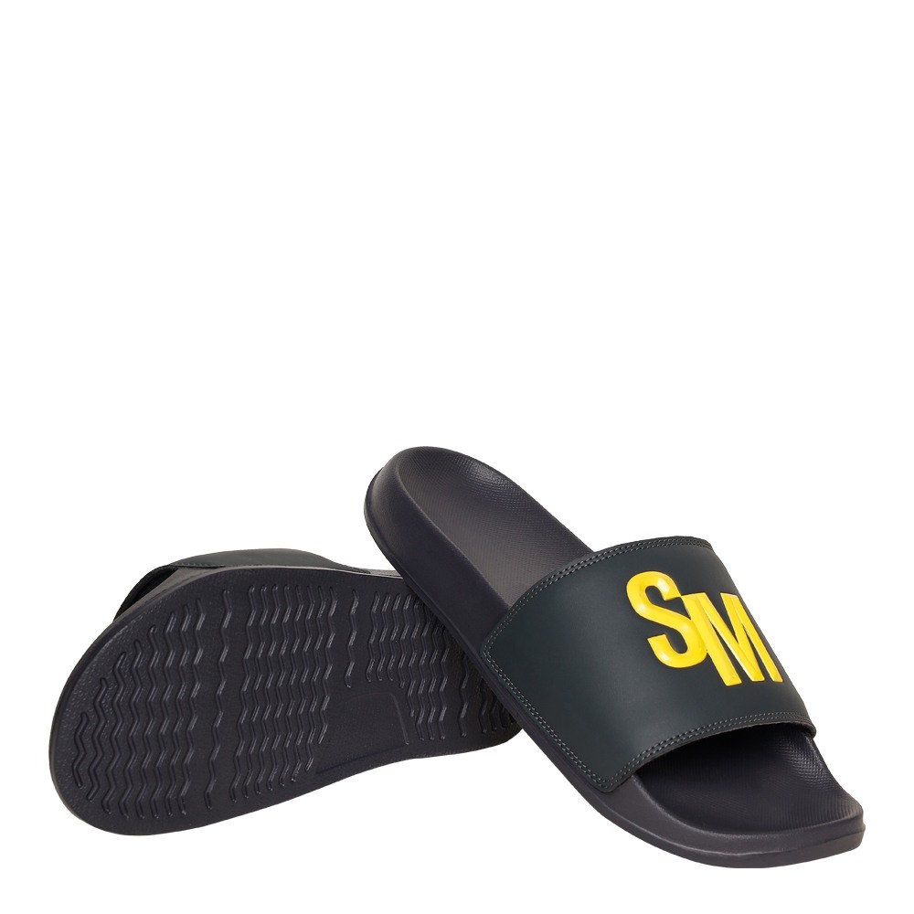 SM-1589 GREY/ASH GREY POOL SLIDERS