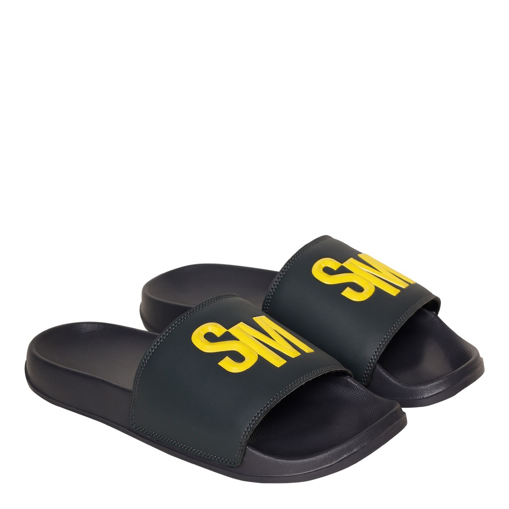 SM-1589 GREY/ASH GREY POOL SLIDERS