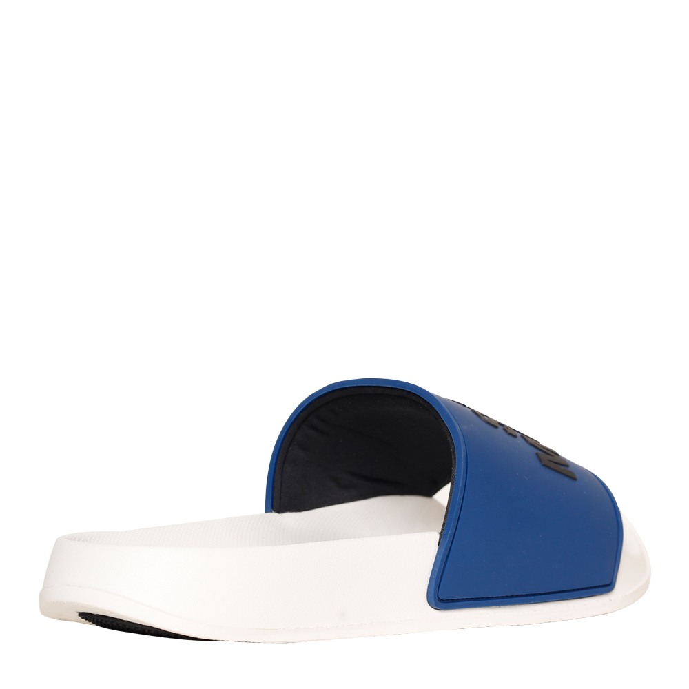 SM-1590 BATIK BLUE/CHALK POOL SLIDERS
