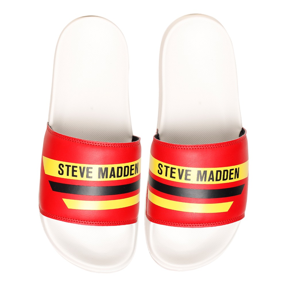 SM-1592 RED/GOLDEN HASE POOL SLIDERS