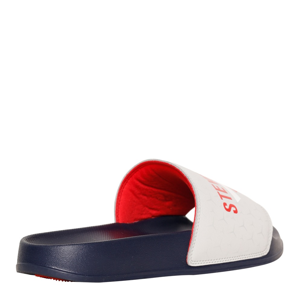 SM-1593 GREY/NAVY POOL SLIDERS