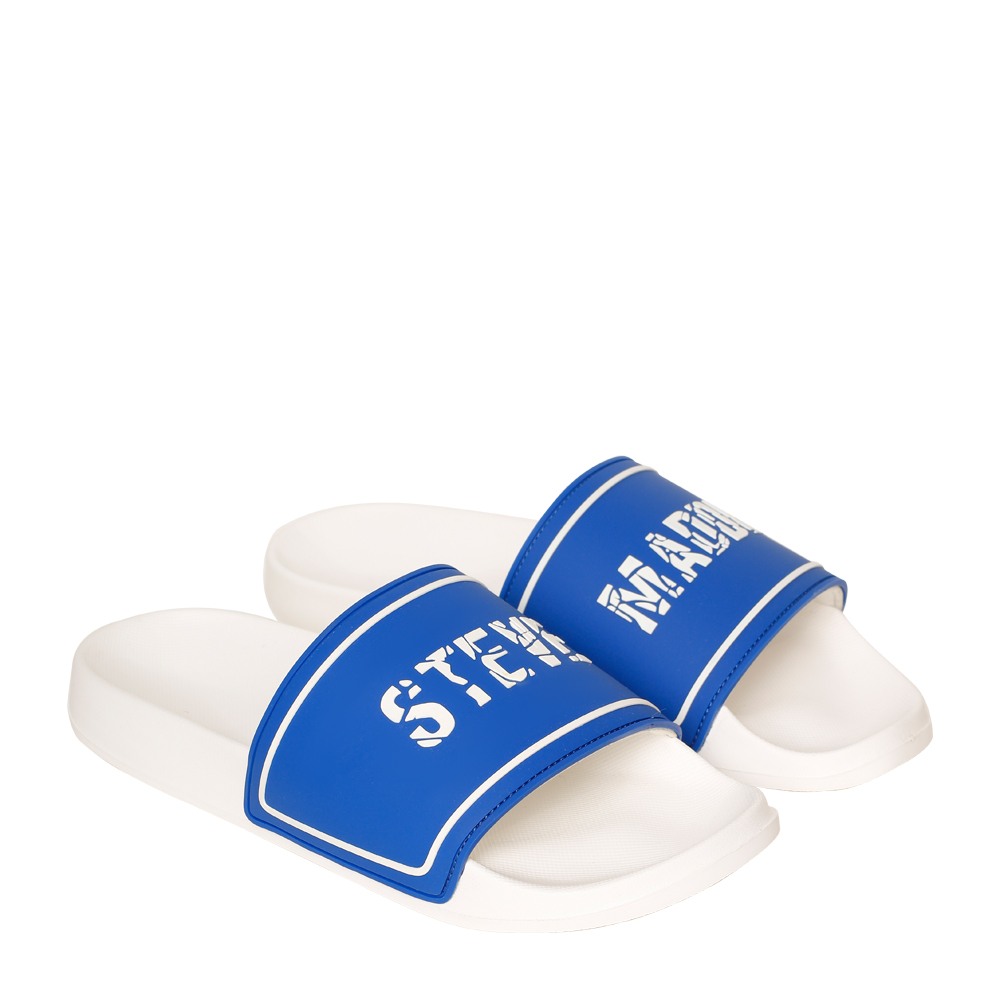 SM-1594 BLUE/CHALK POOL SLIDERS