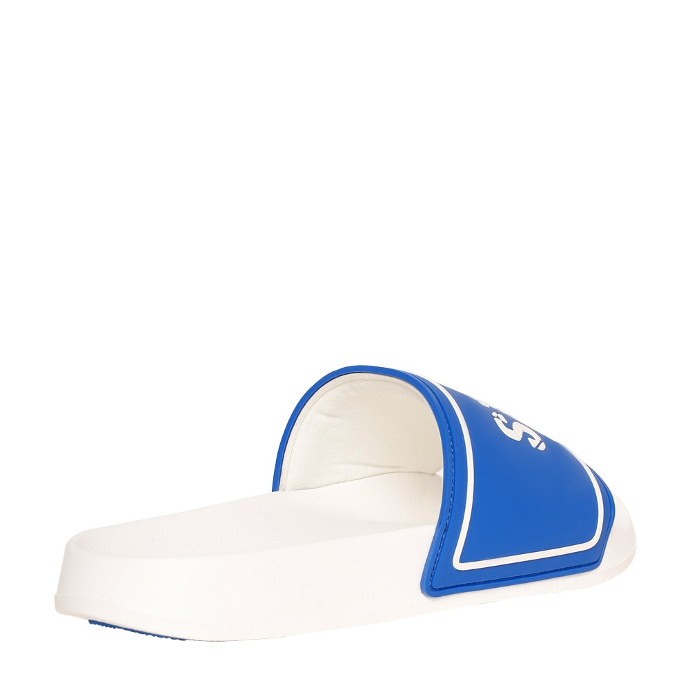 SM-1594 BLUE/CHALK POOL SLIDERS