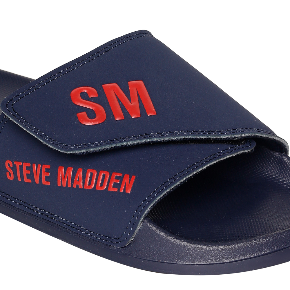 SM-1596 NAVY/RED POOL SLIDERS