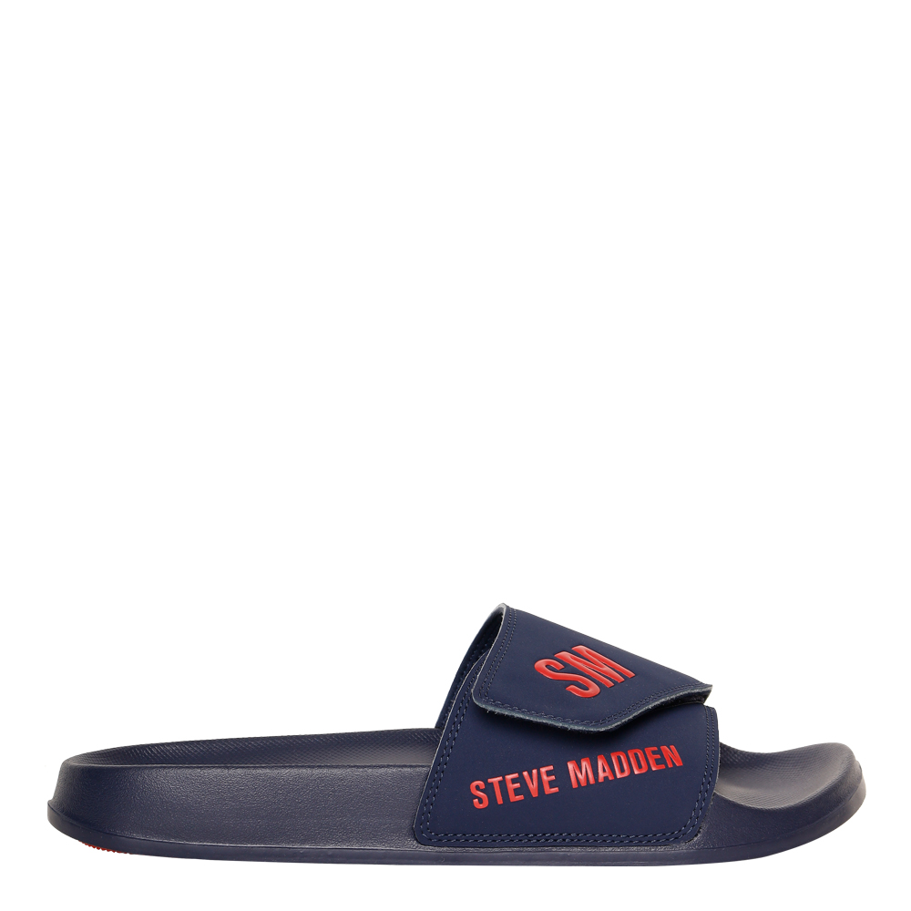 SM-1596 NAVY/RED POOL SLIDERS