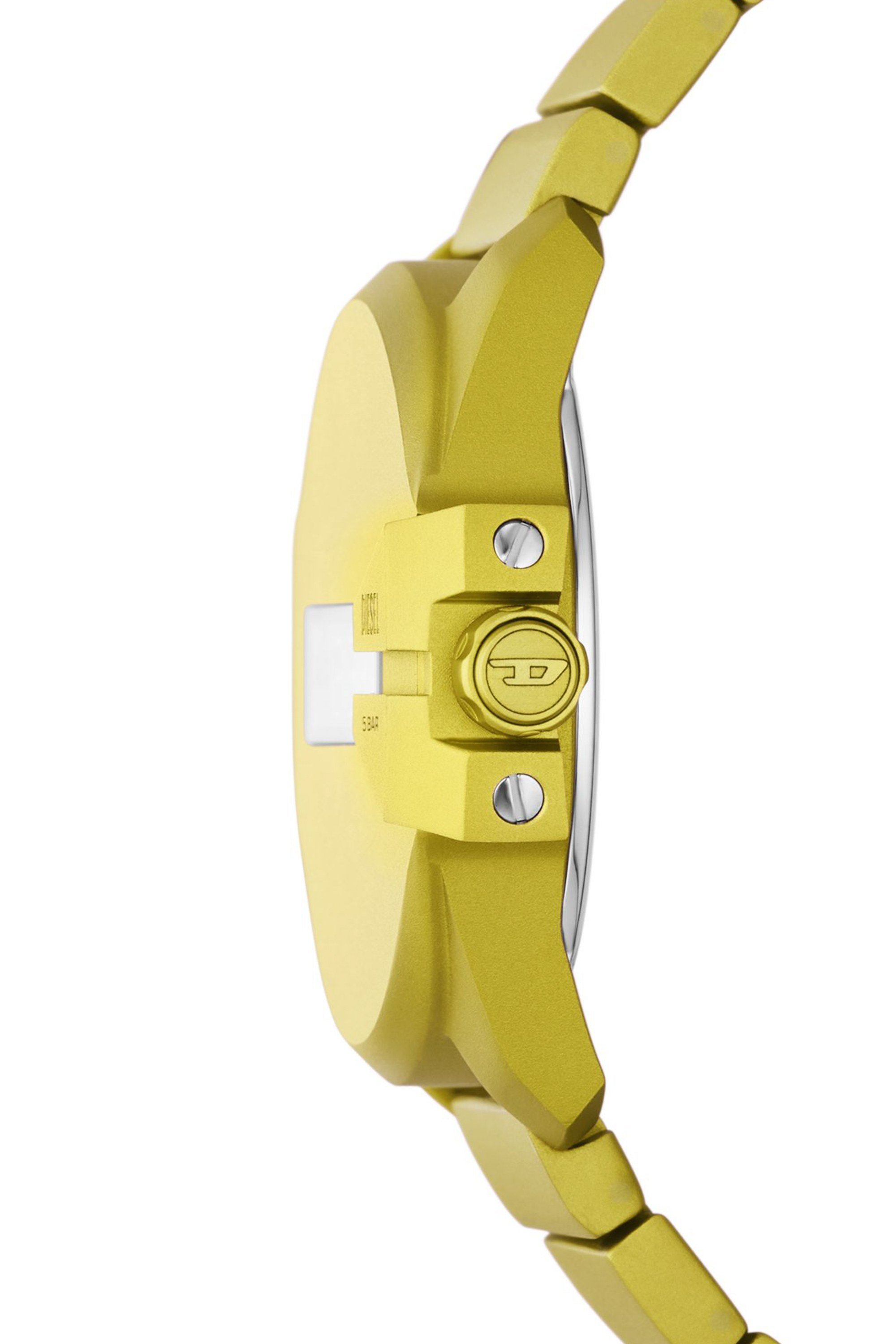 Yellow Baby chief digital yellow aluminum watch