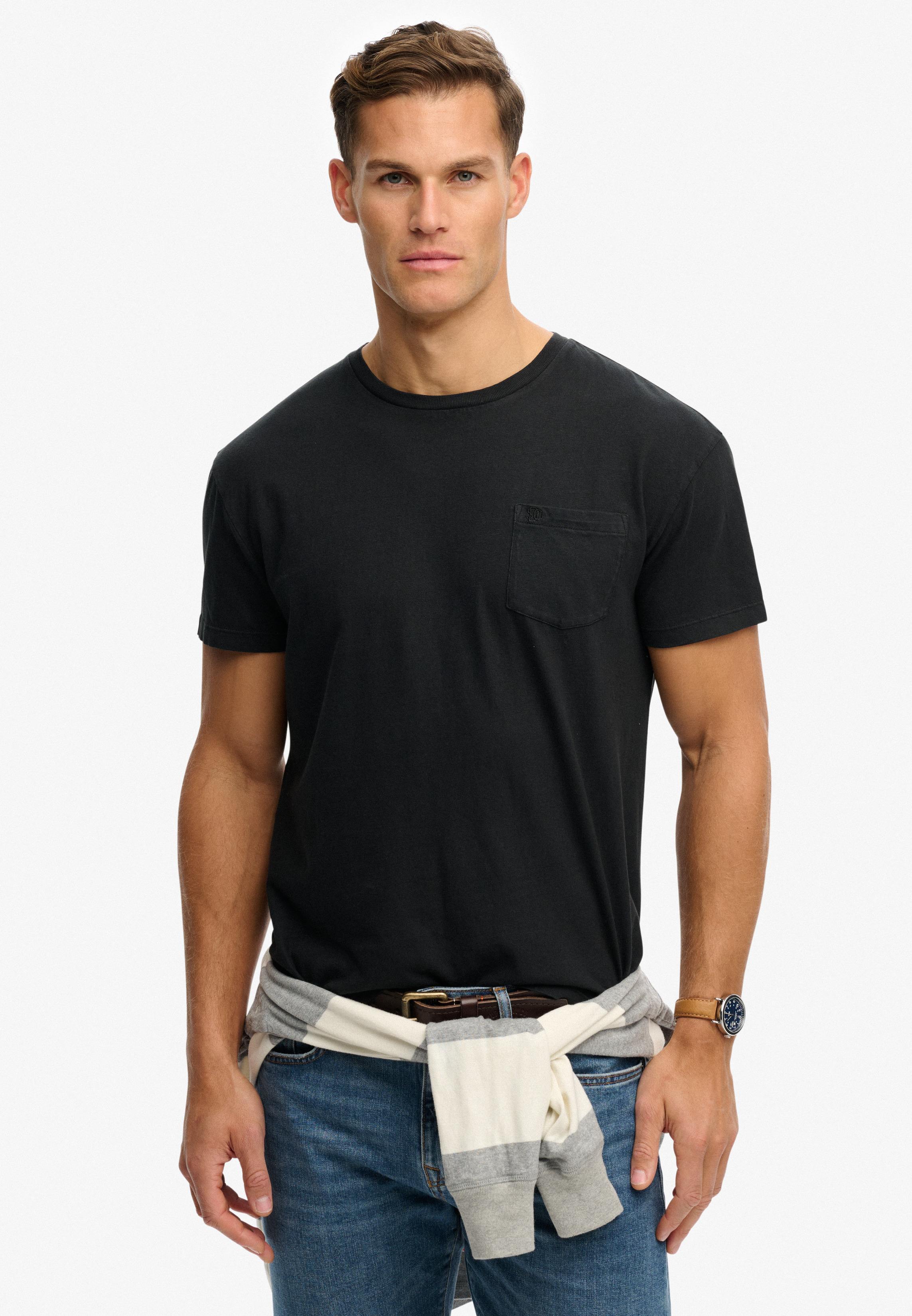 Cotton Classic Linen Pkt Tee