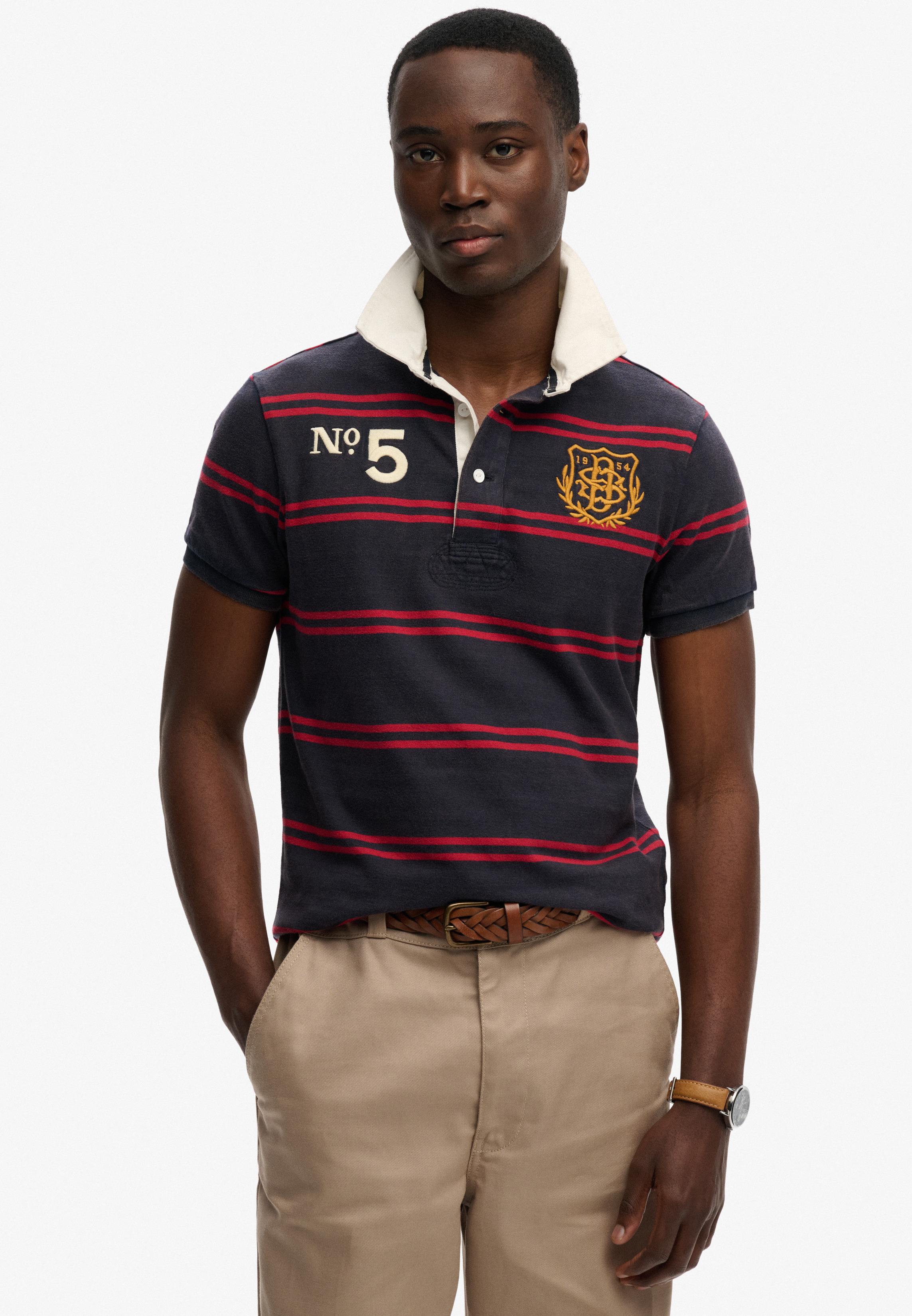 Double Emblem Jersey Ss Rugby
