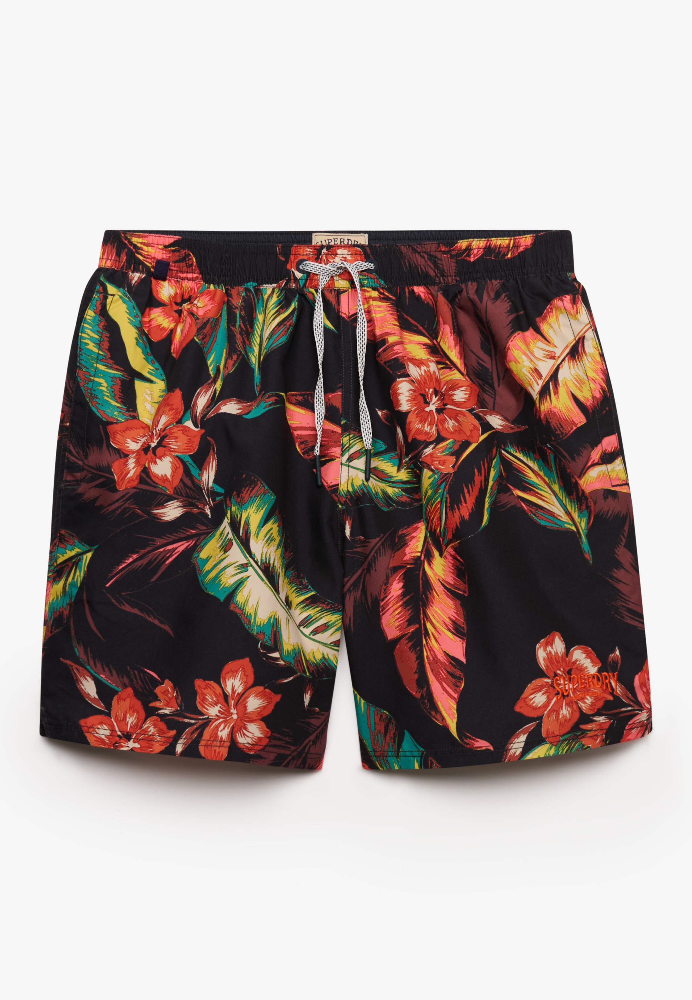 Hawaiian Print 16 Swim Short