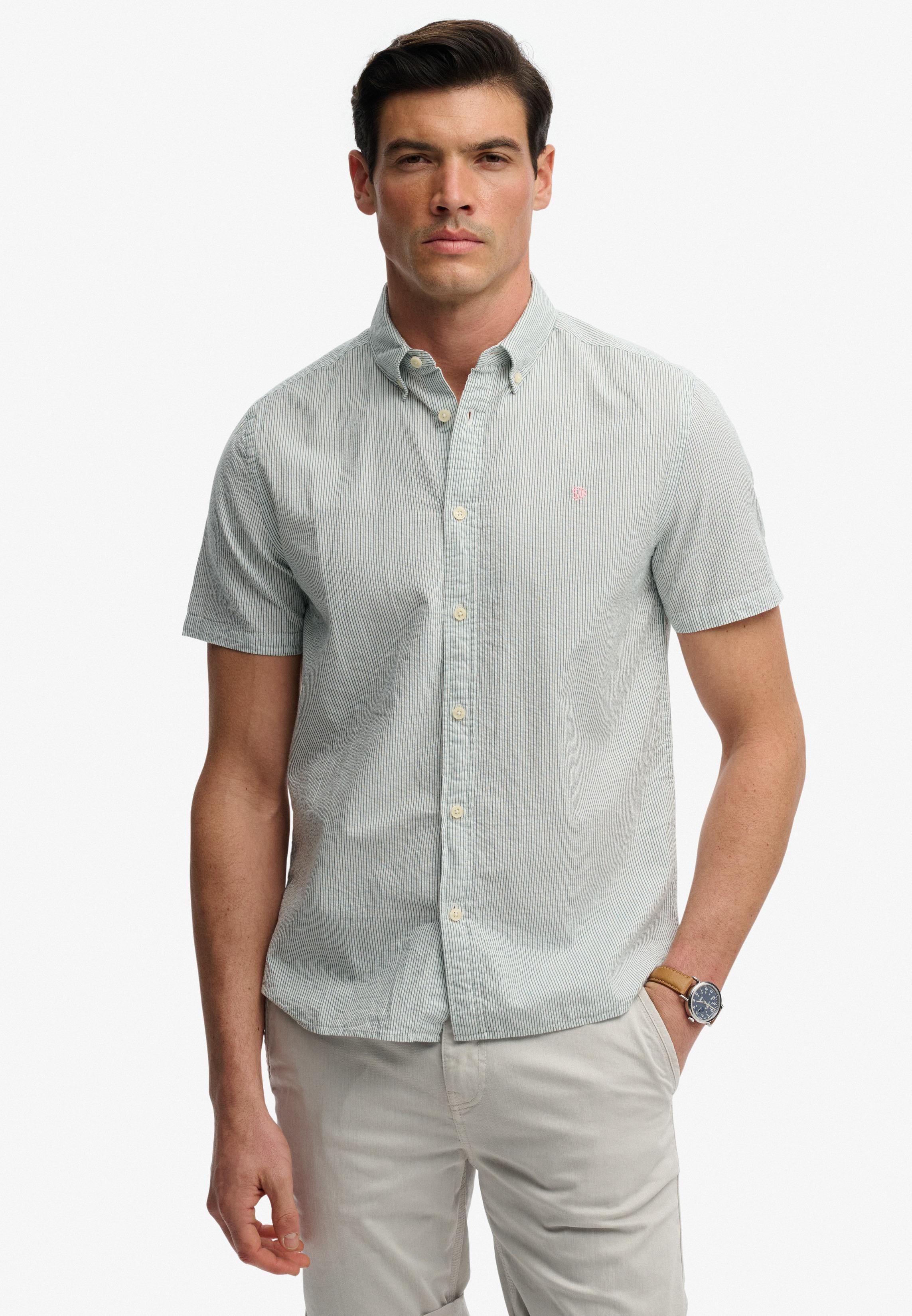 Classic Seersucker S/S Shirt