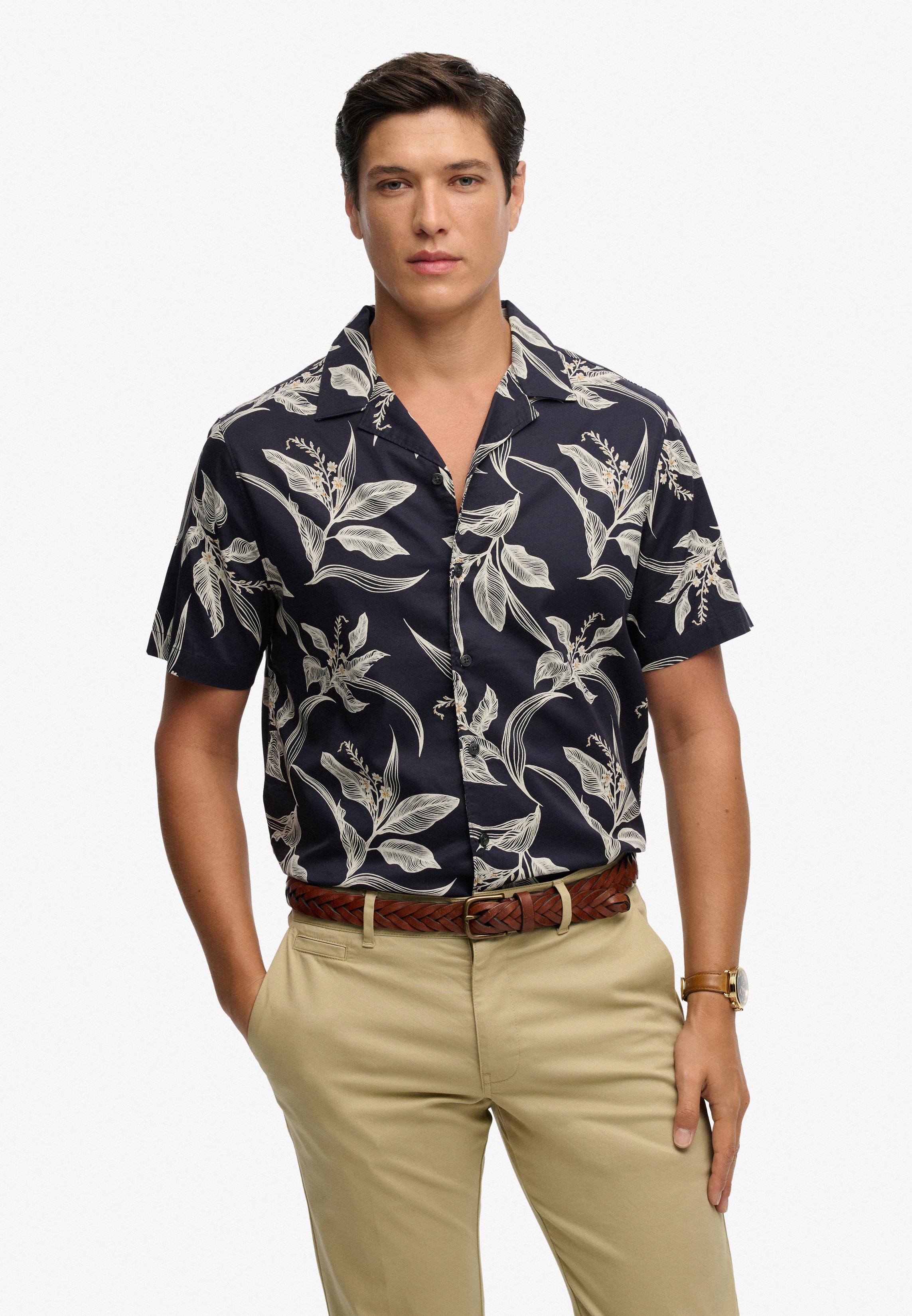 Hawaiian Print S/S Shirt