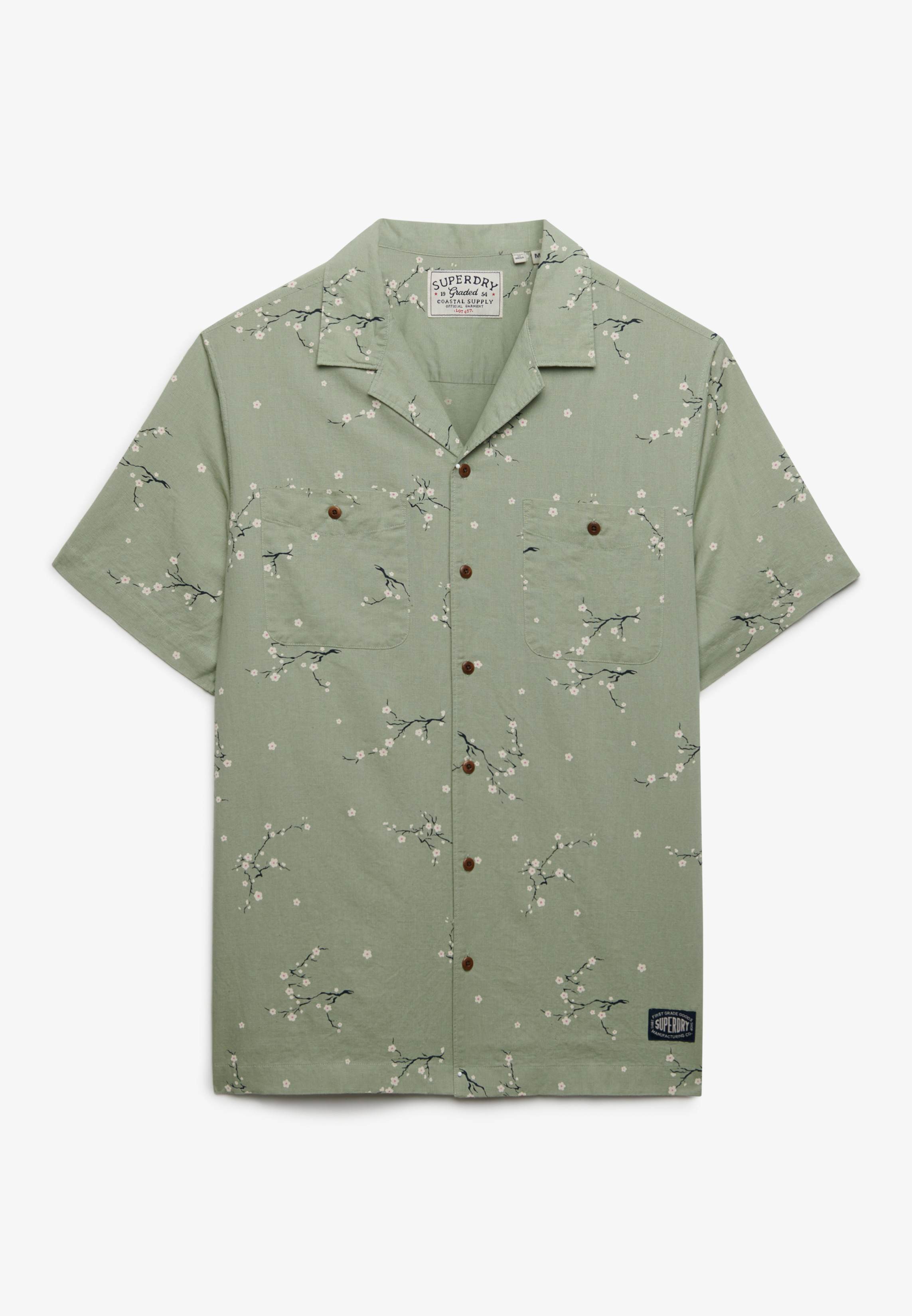S/S Printed Beach  Shirt