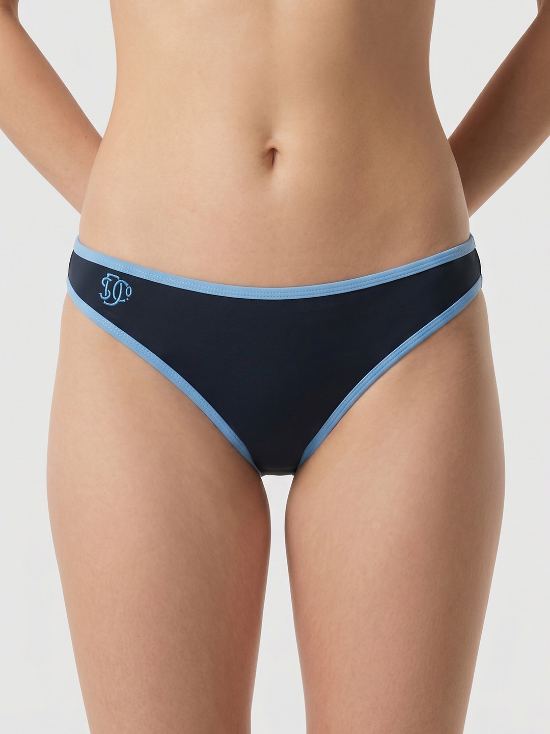 Contrast Classic Bikini Bottom