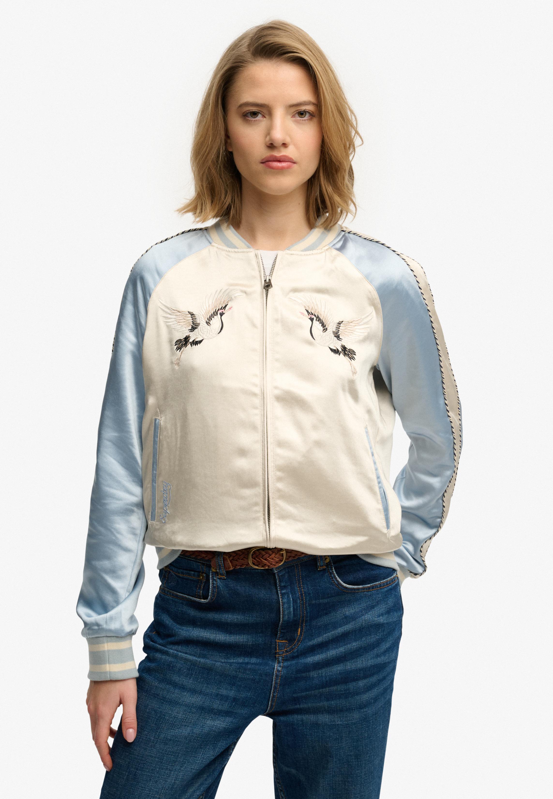 Suikajan Embroidered Bomber