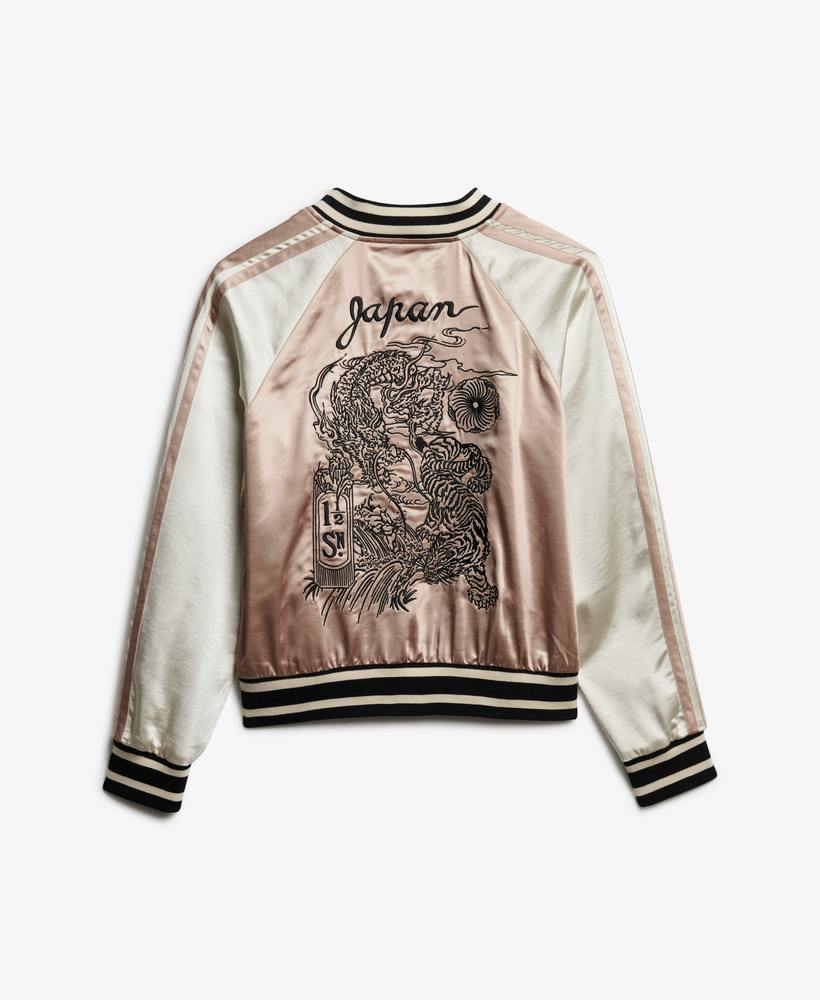 Suikajan Embroidered Bomber