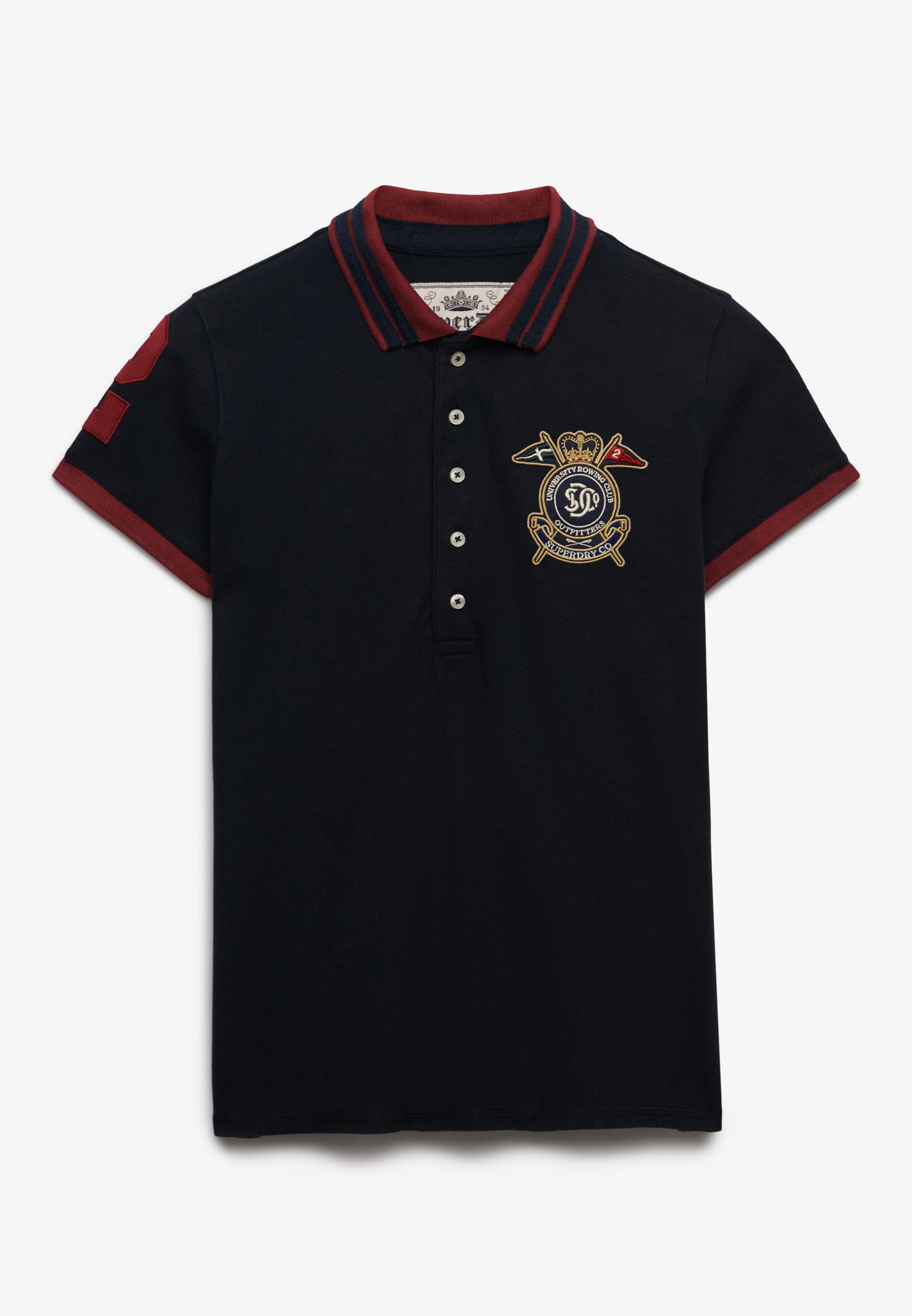 Heritage Slim Fit Crest Polo