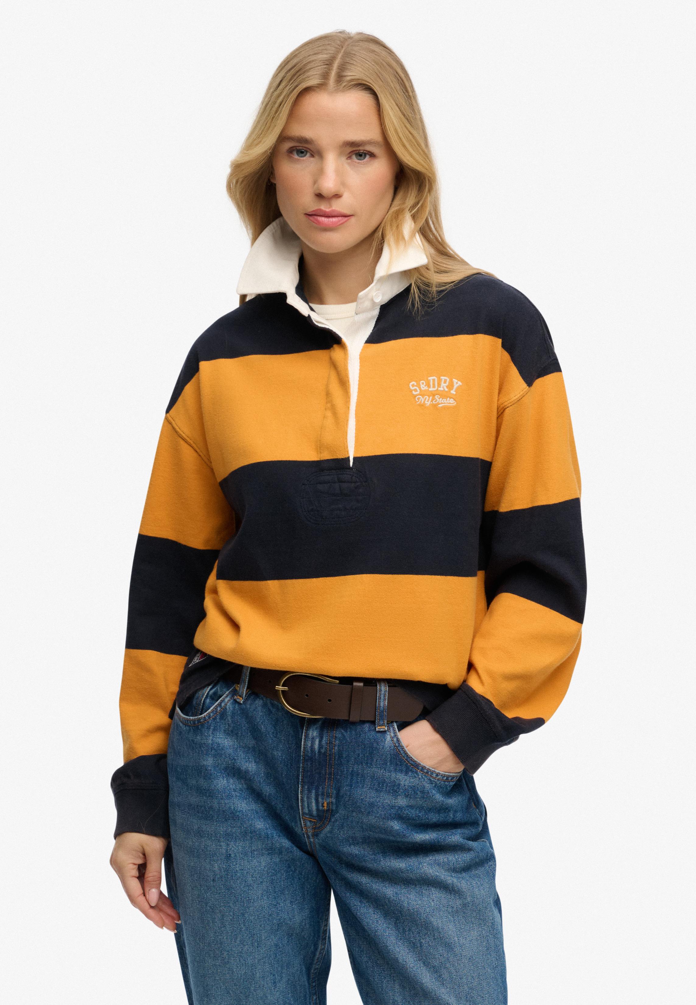 Heritage Stripe Rugby Top