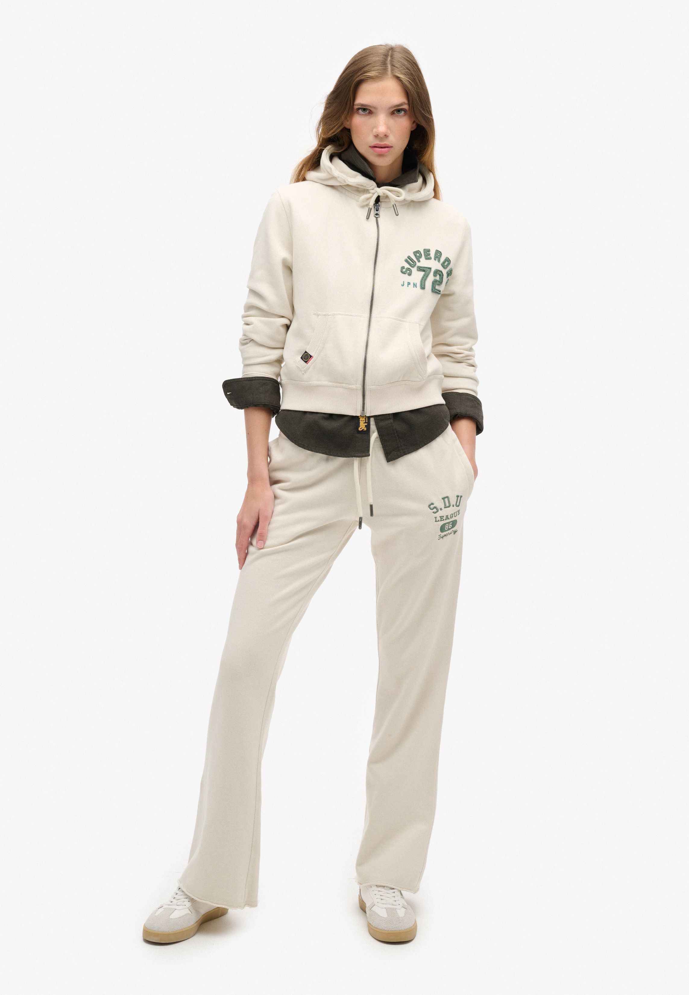 Athletic Low Rise Flare Jogger