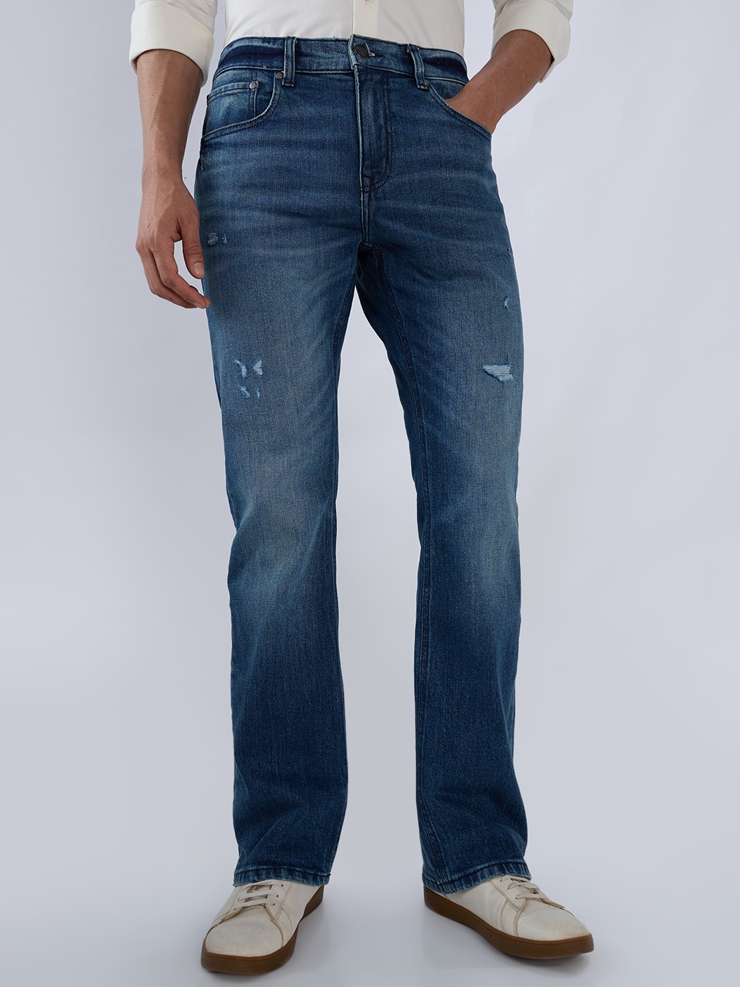 Yokohama Bootcut Mild Rip Jeans