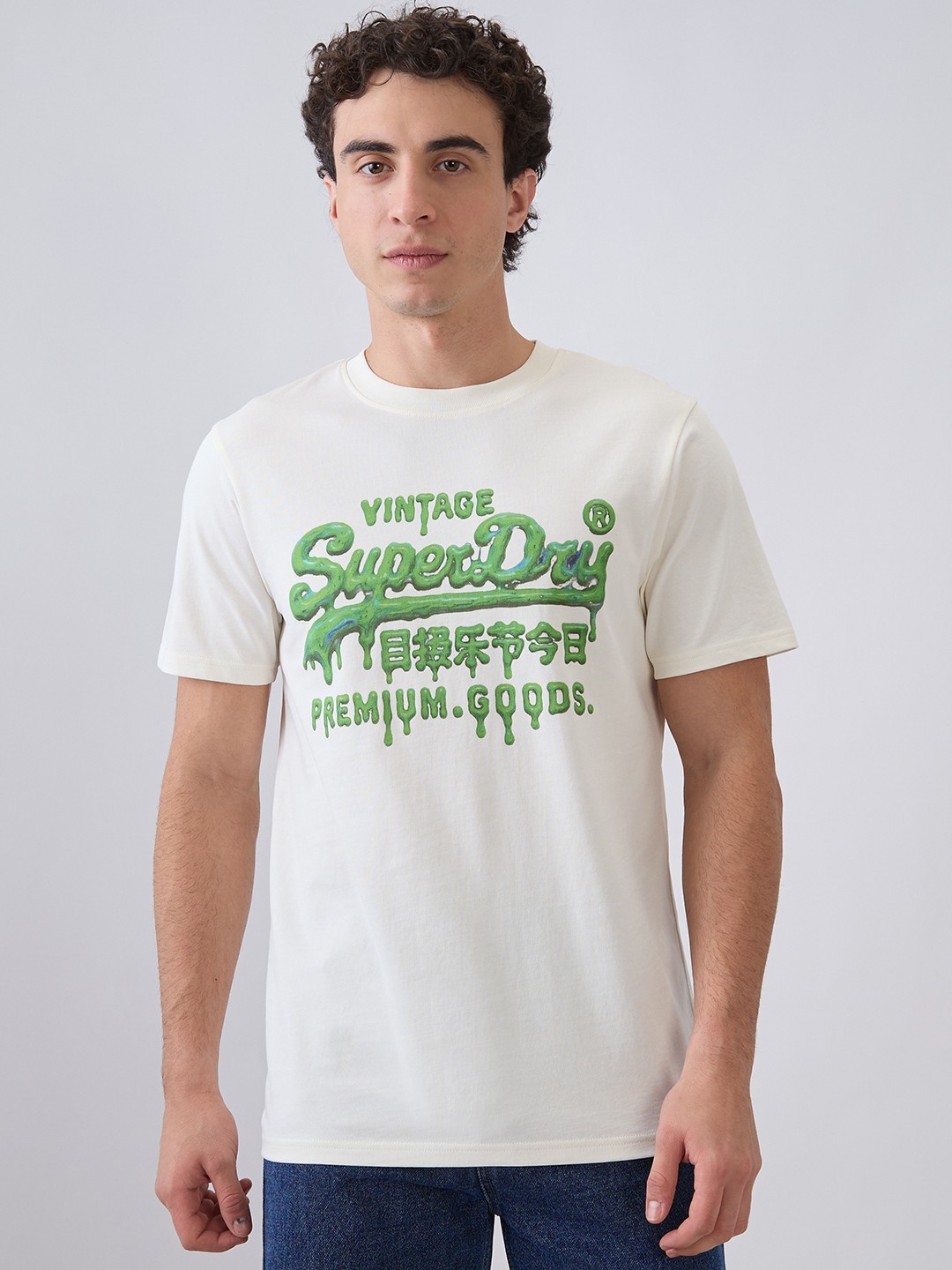 Drip Paint Brand Carrier T-Shirt