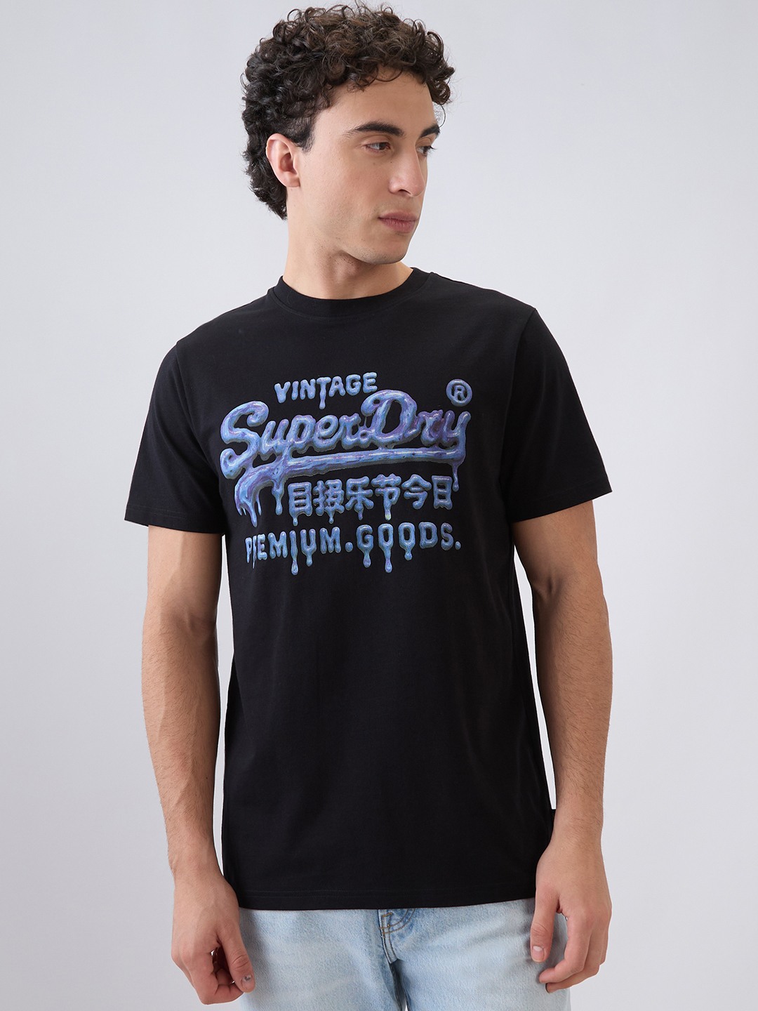 Drip Paint Brand Carrier T-Shirt