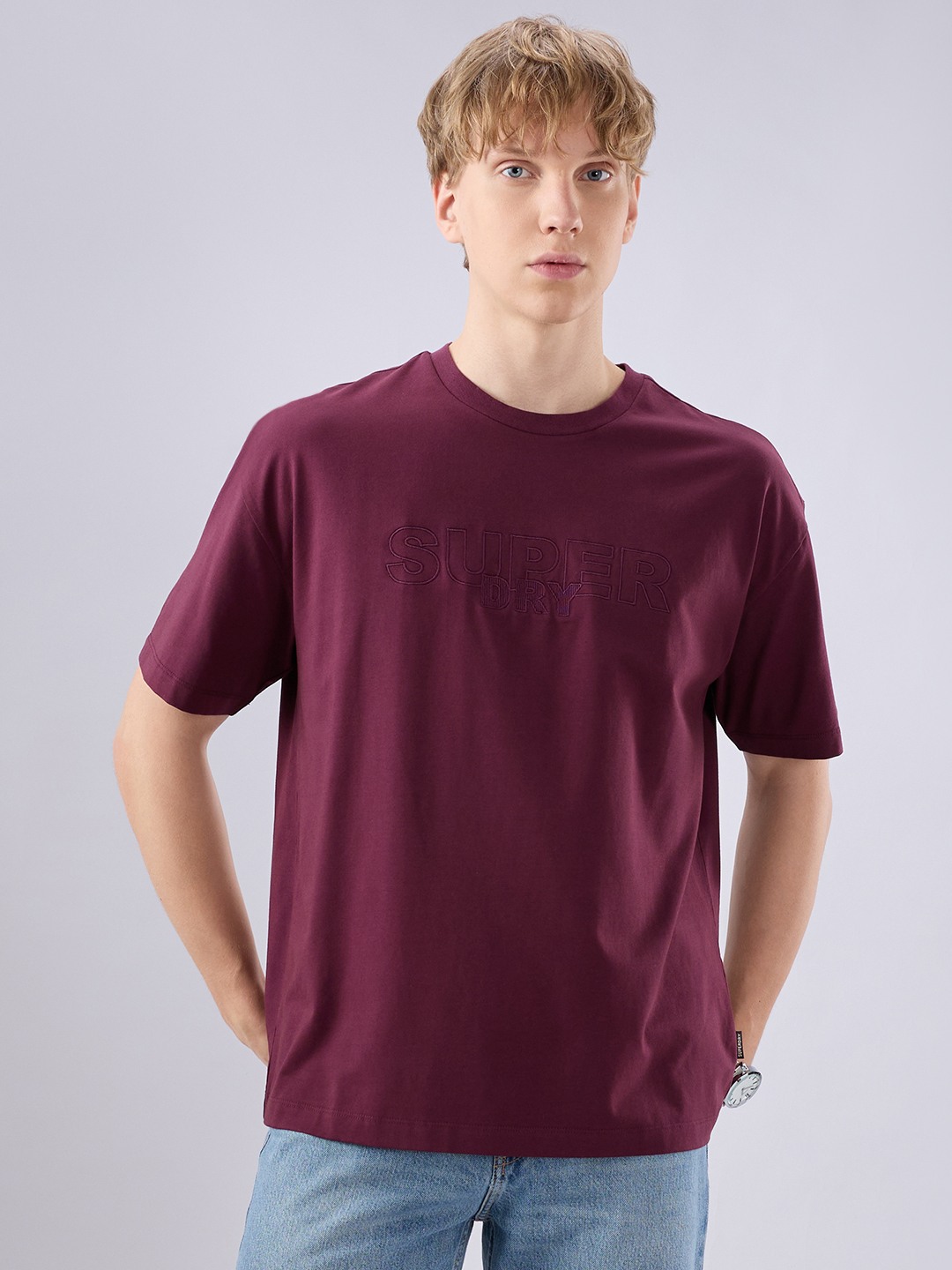 Sd Tonal Emb Luxe T-Shirt
