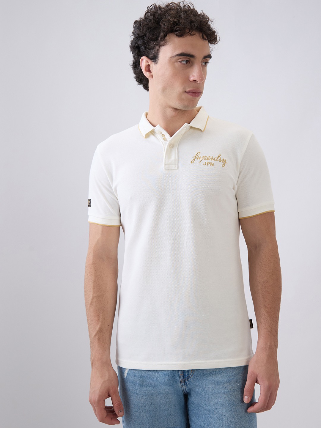 Japan Heritage Foil Print Polo