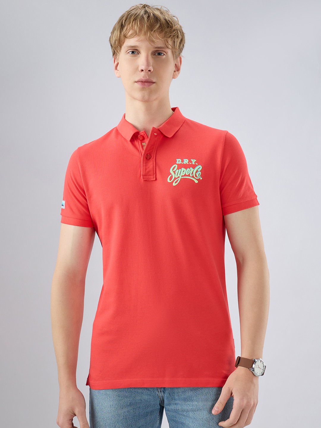 Superstate Pop Emb Polo