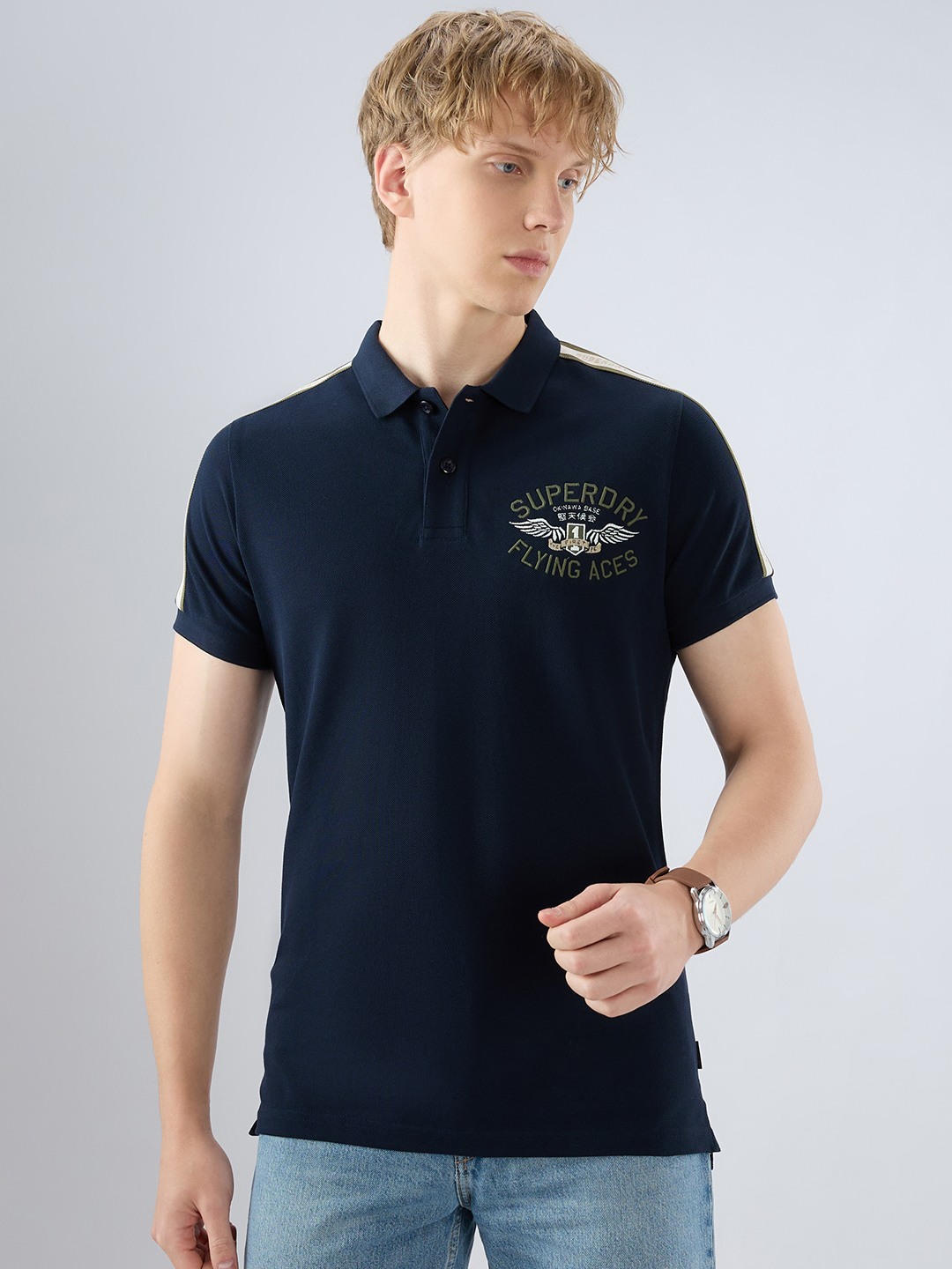 Sd Flying Aces Tape Polo
