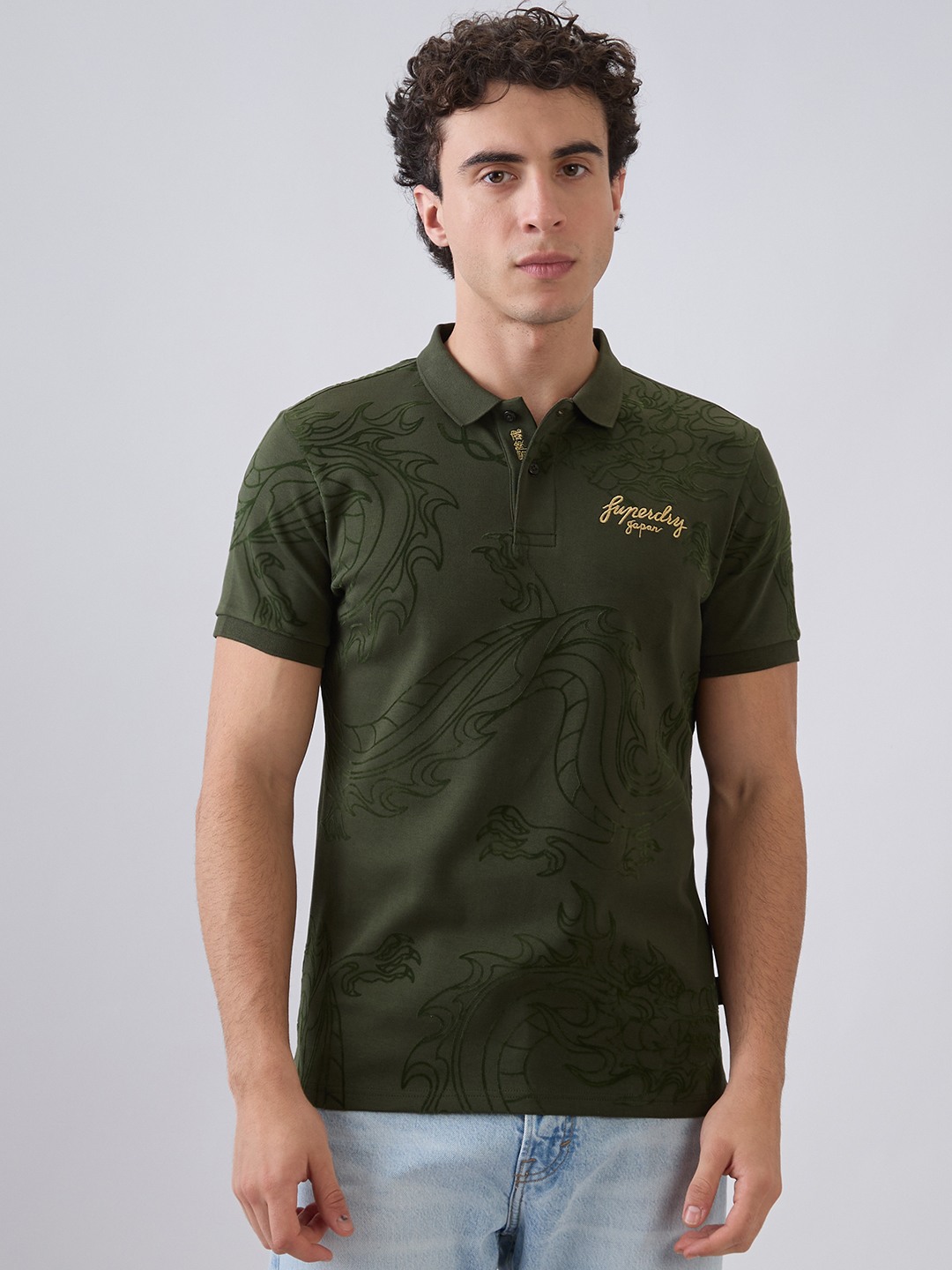 All Over Dragon Polo