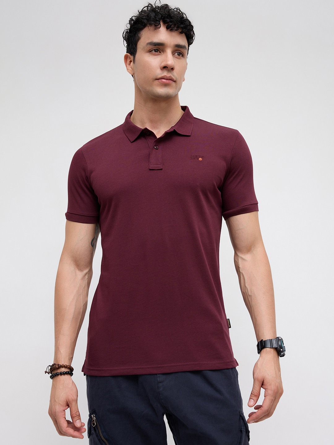 Superdry Solid Classic Jersey Polo