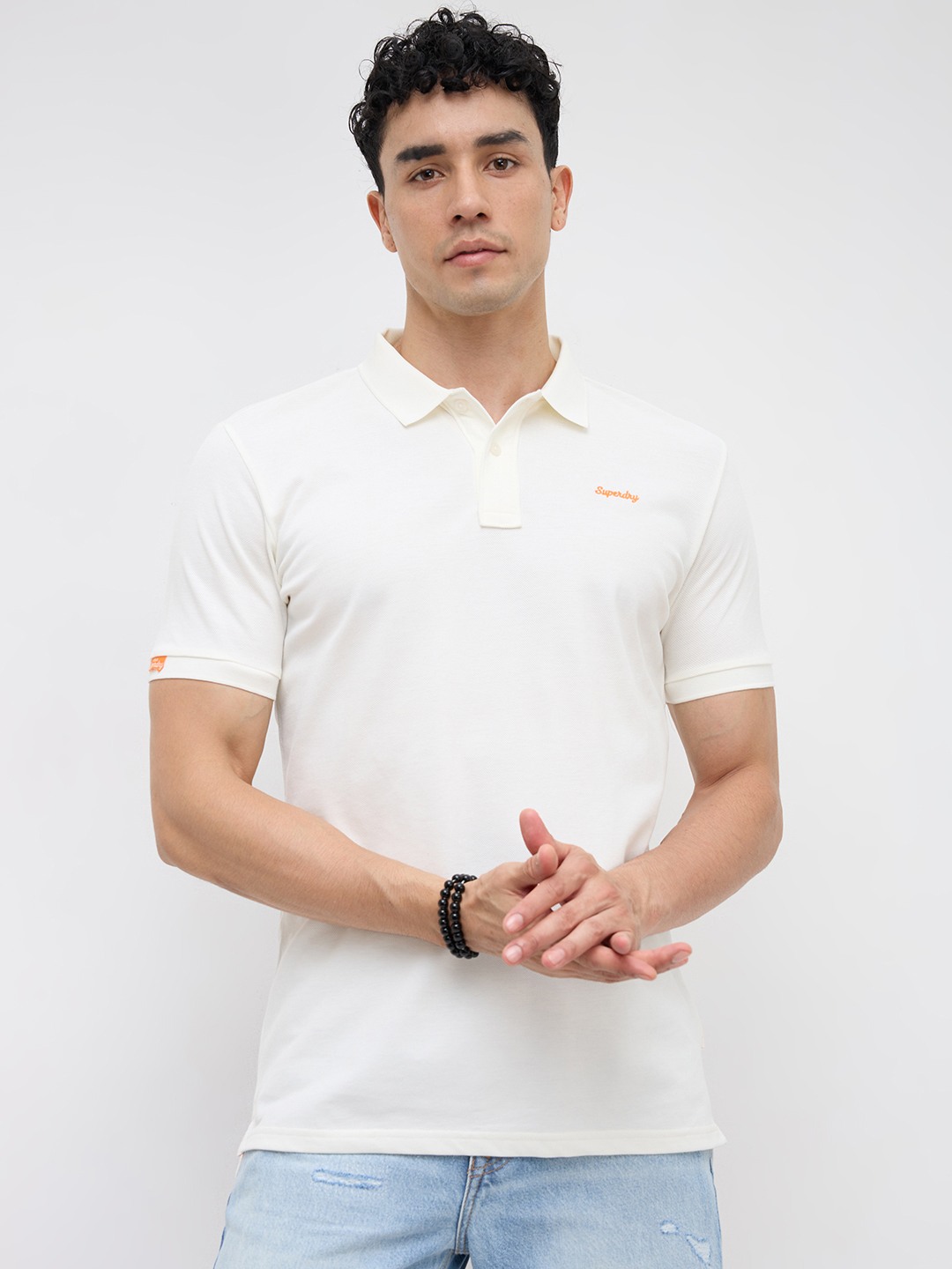Superdry Solid Double Tuck Polo
